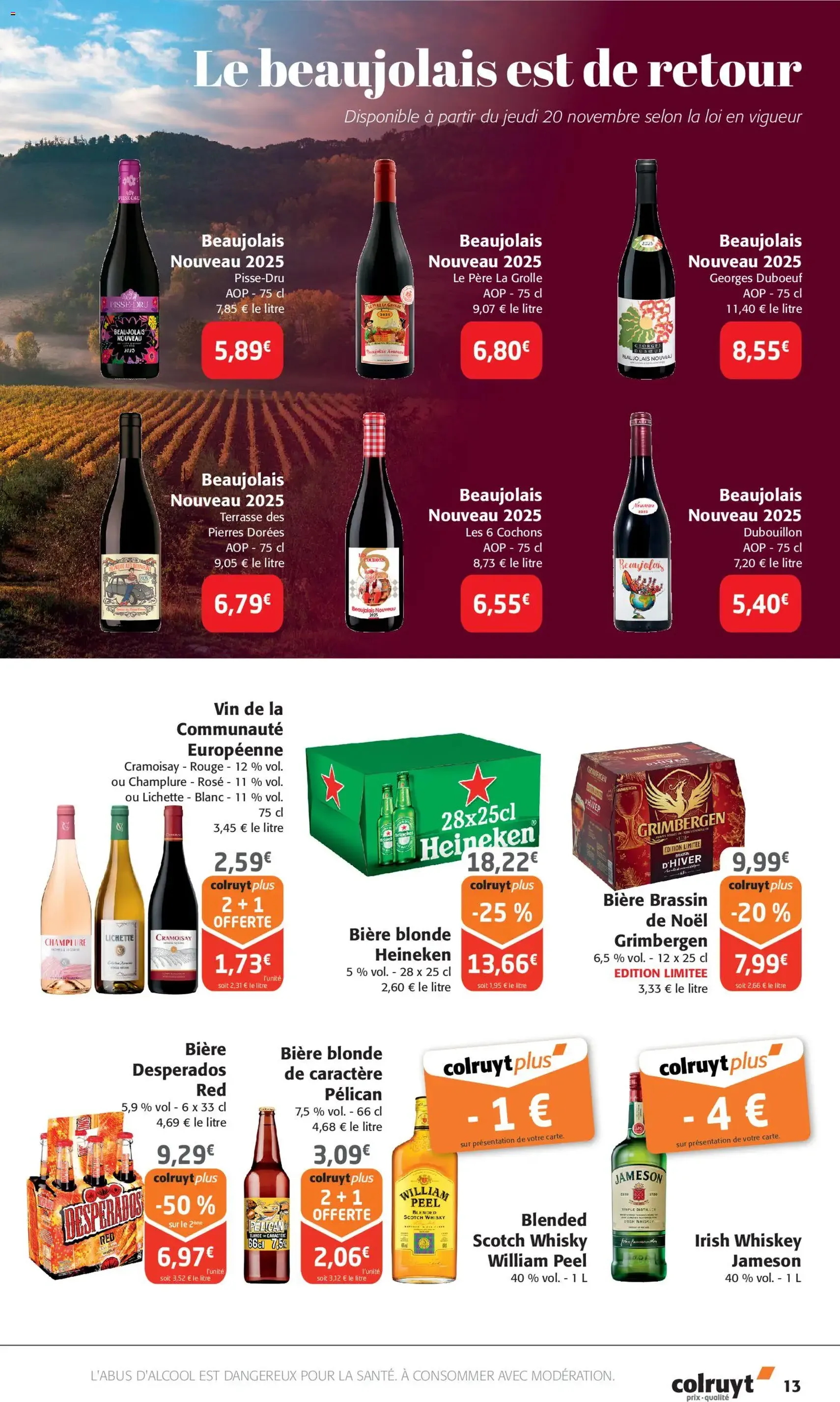 Colruyt catalogue - brochure valable à partir du 19/11/2025, page 13 sur 21