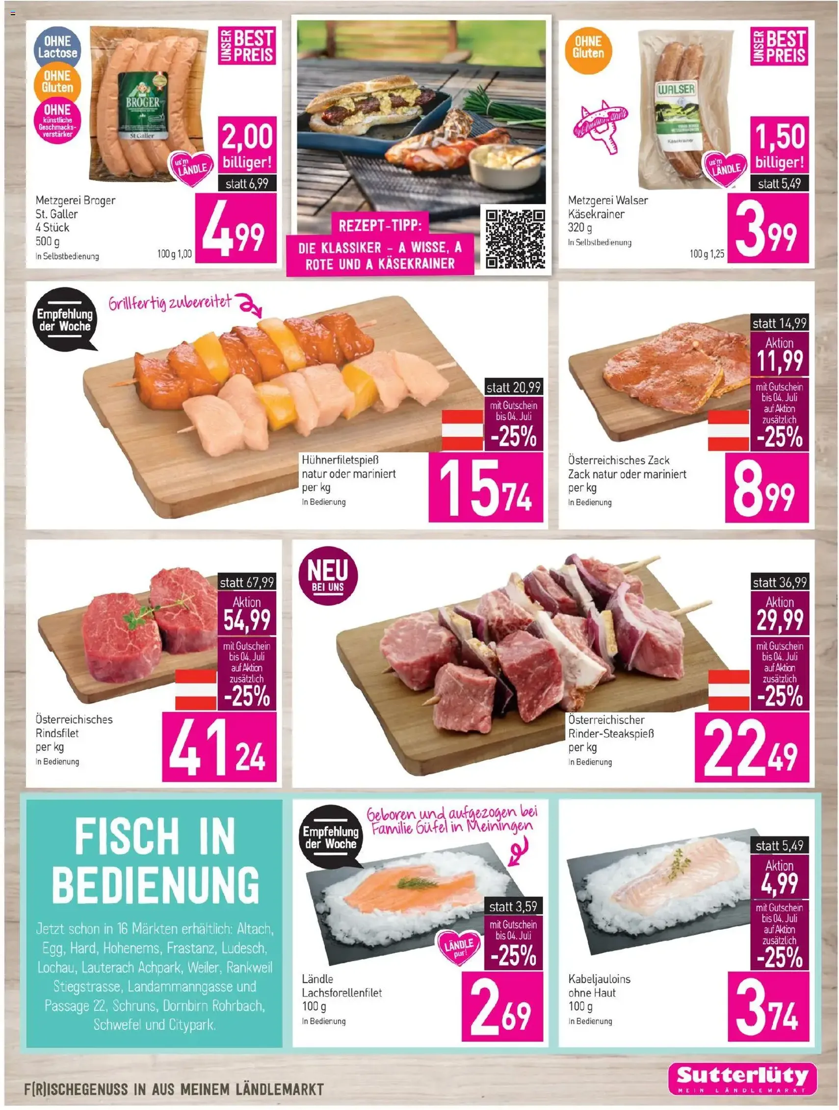 Sutterlüty Flugblatt - Gültiger Prospekt ab 02.07.2026, Seite 15 von insgesamt 28