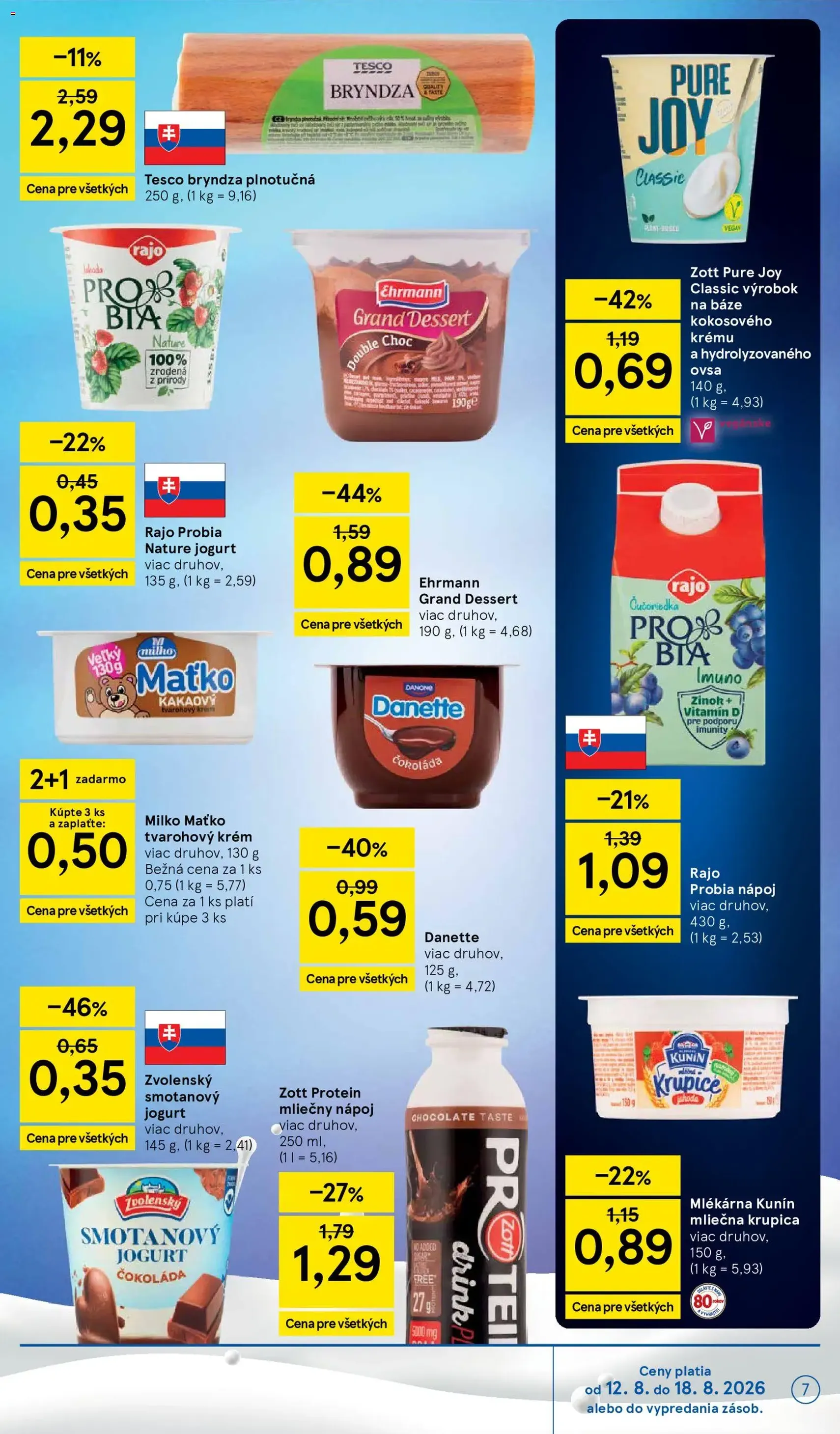 Tesco Hypermarket - leták - platný leták od 12.08.2026 strana 7 z 54
