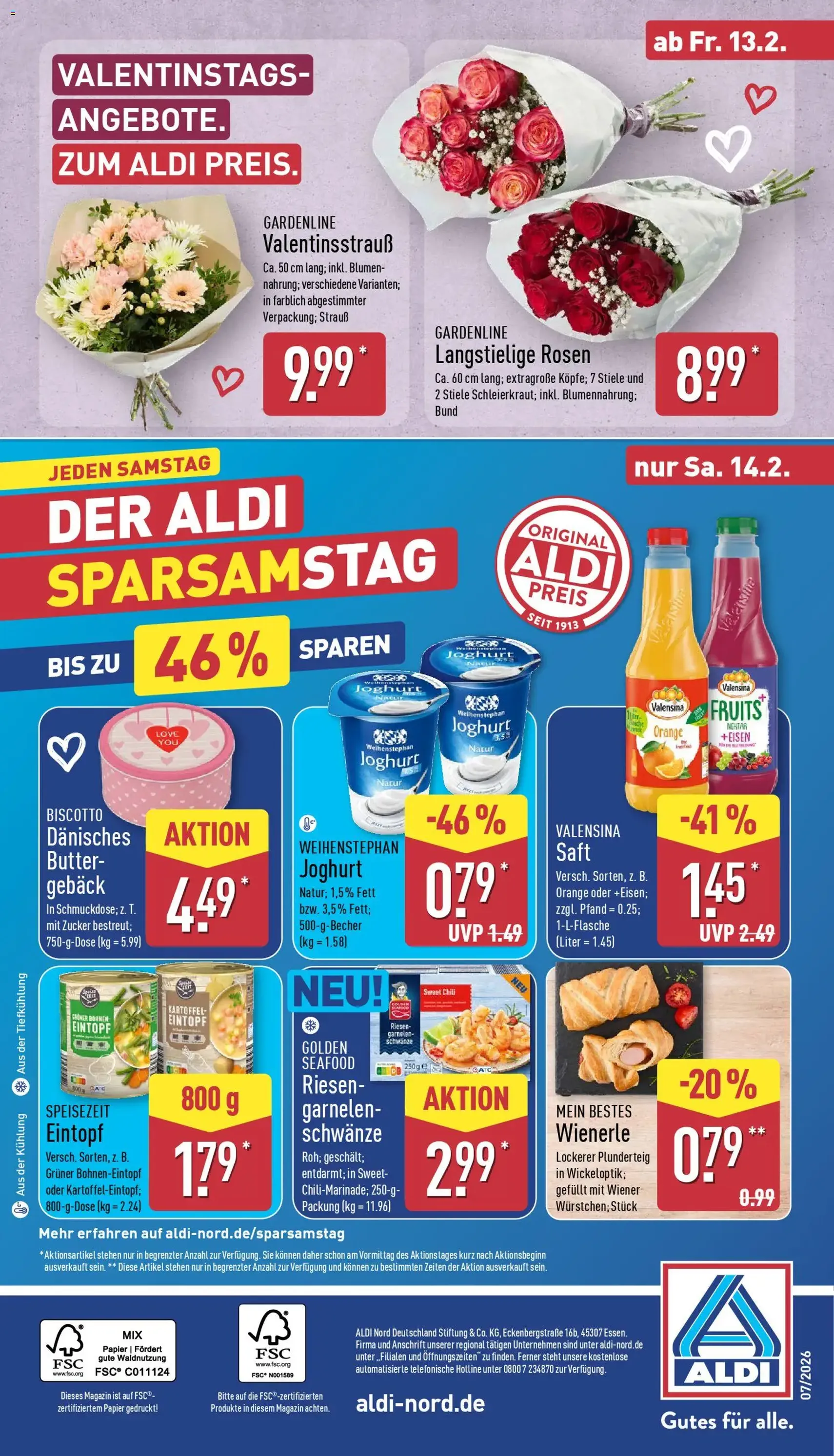 Aldi Prospekt - Gültiger Prospekt ab 09.02.2026, Seite 35 von insgesamt 43