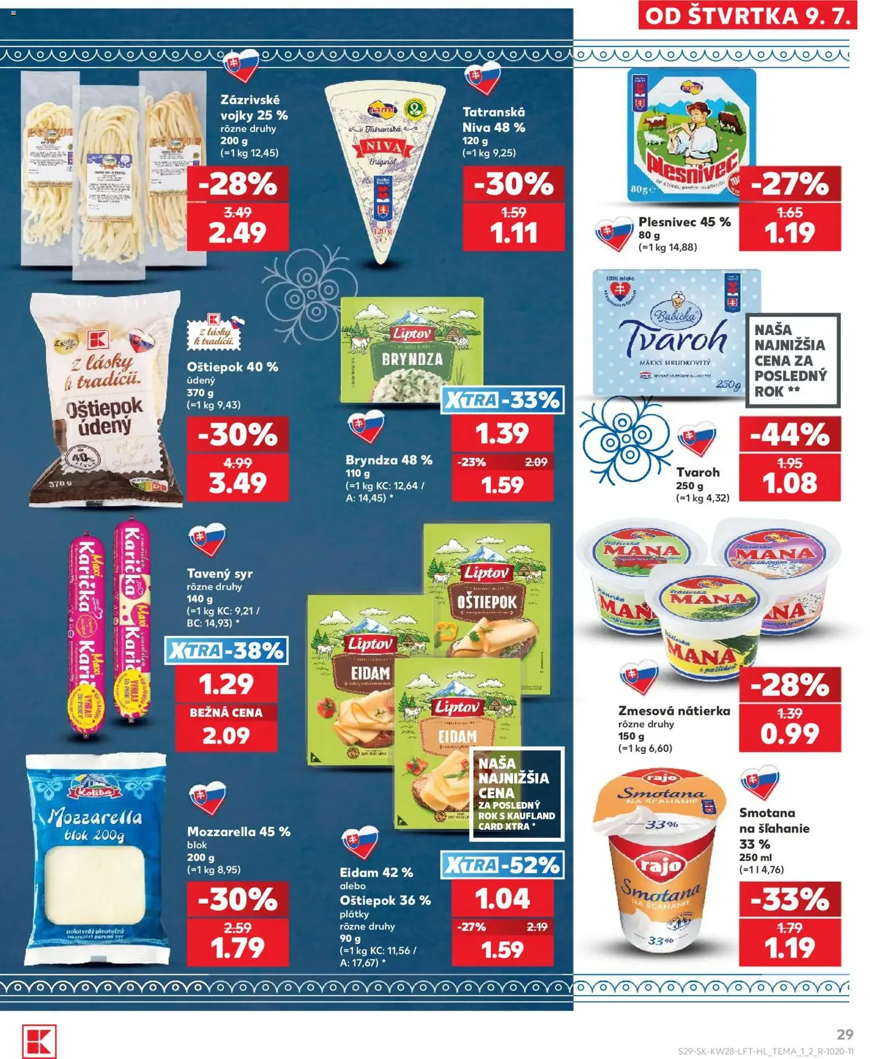 Kaufland leták - platný leták od 09.07.2026 strana 29 z 82