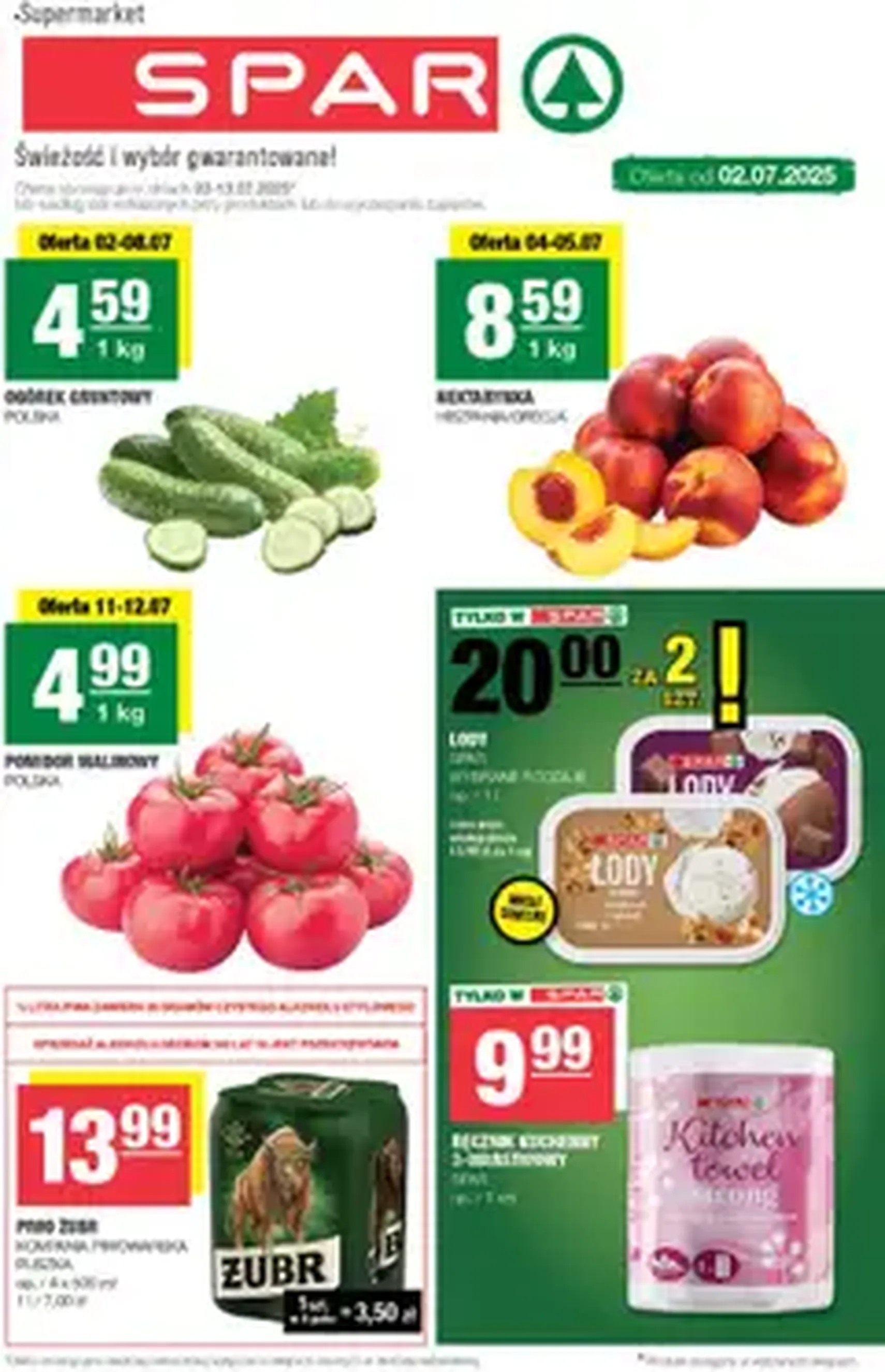 Spar Gazetka - ważny gazetka od 02.07.2025 strona 1 z 1