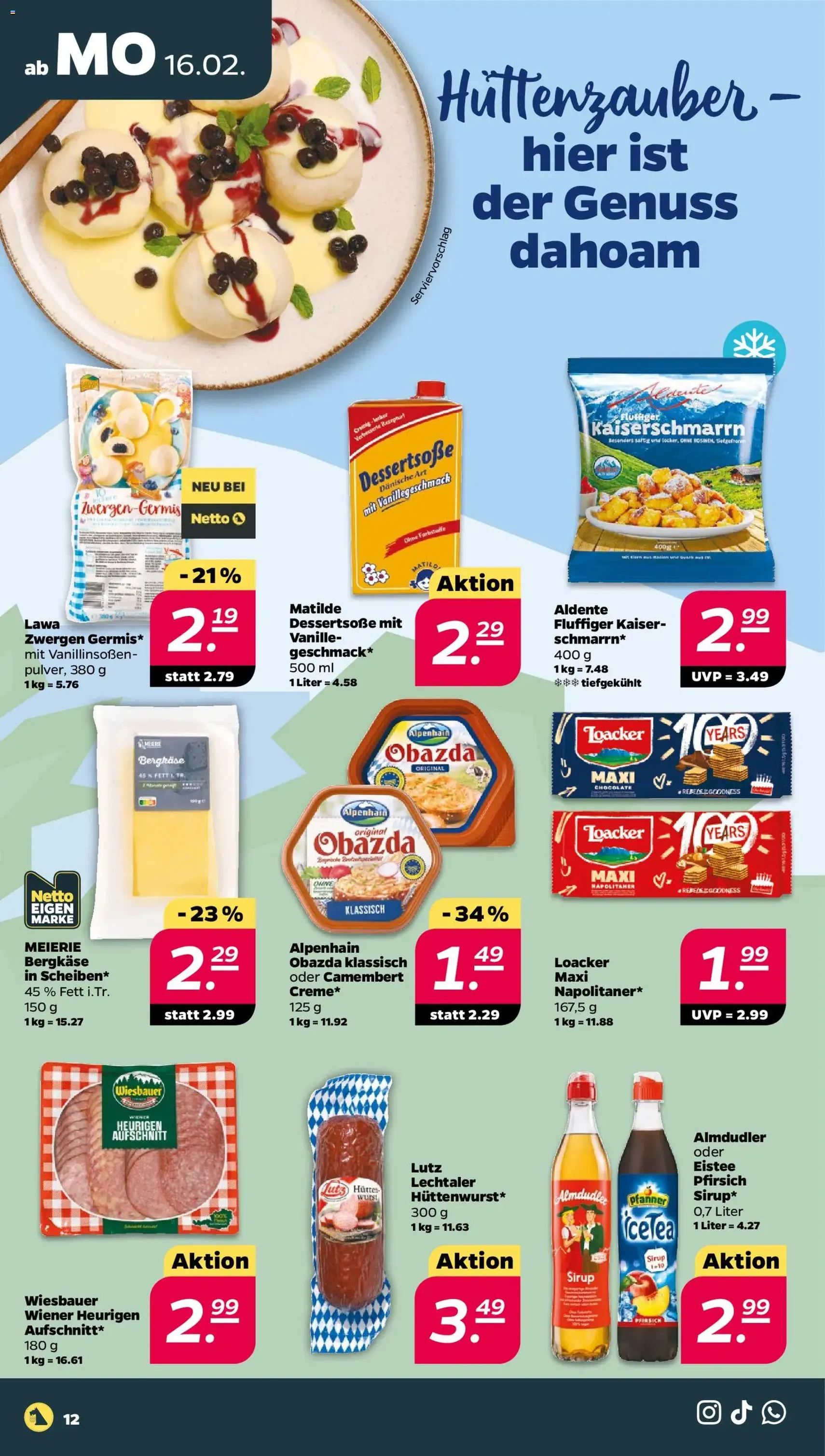 Netto Prospekt - Gültiger Prospekt ab 16.02.2026, Seite 12 von insgesamt 40