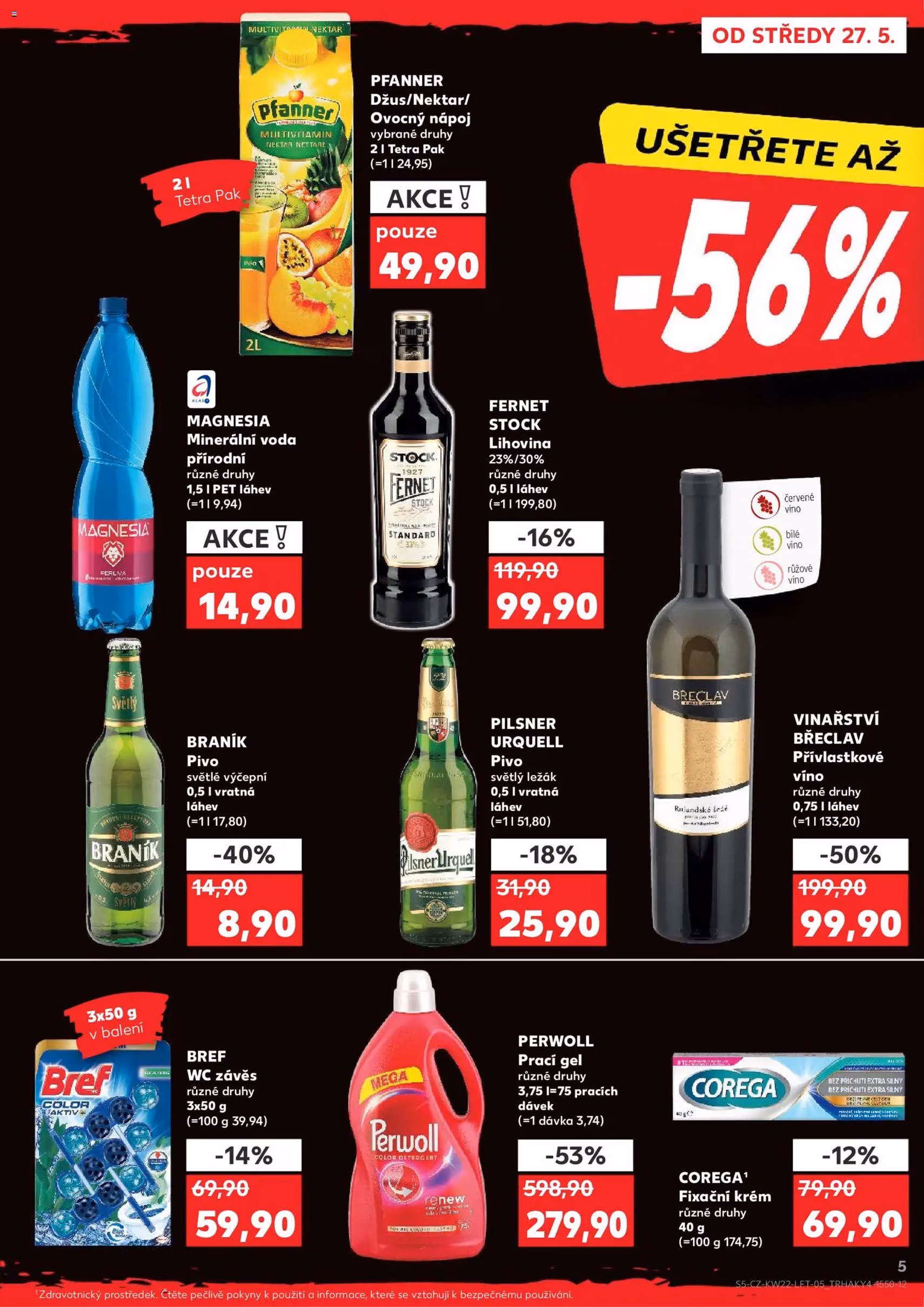 Kaufland leták - platný leták od 27.05.2026 strana 5 z 52