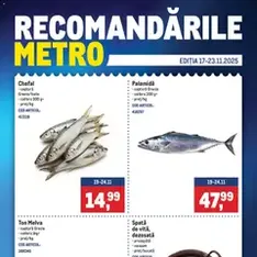 Catalog Metro - previzualizare cataloage valabilă începând cu 17.11.2025