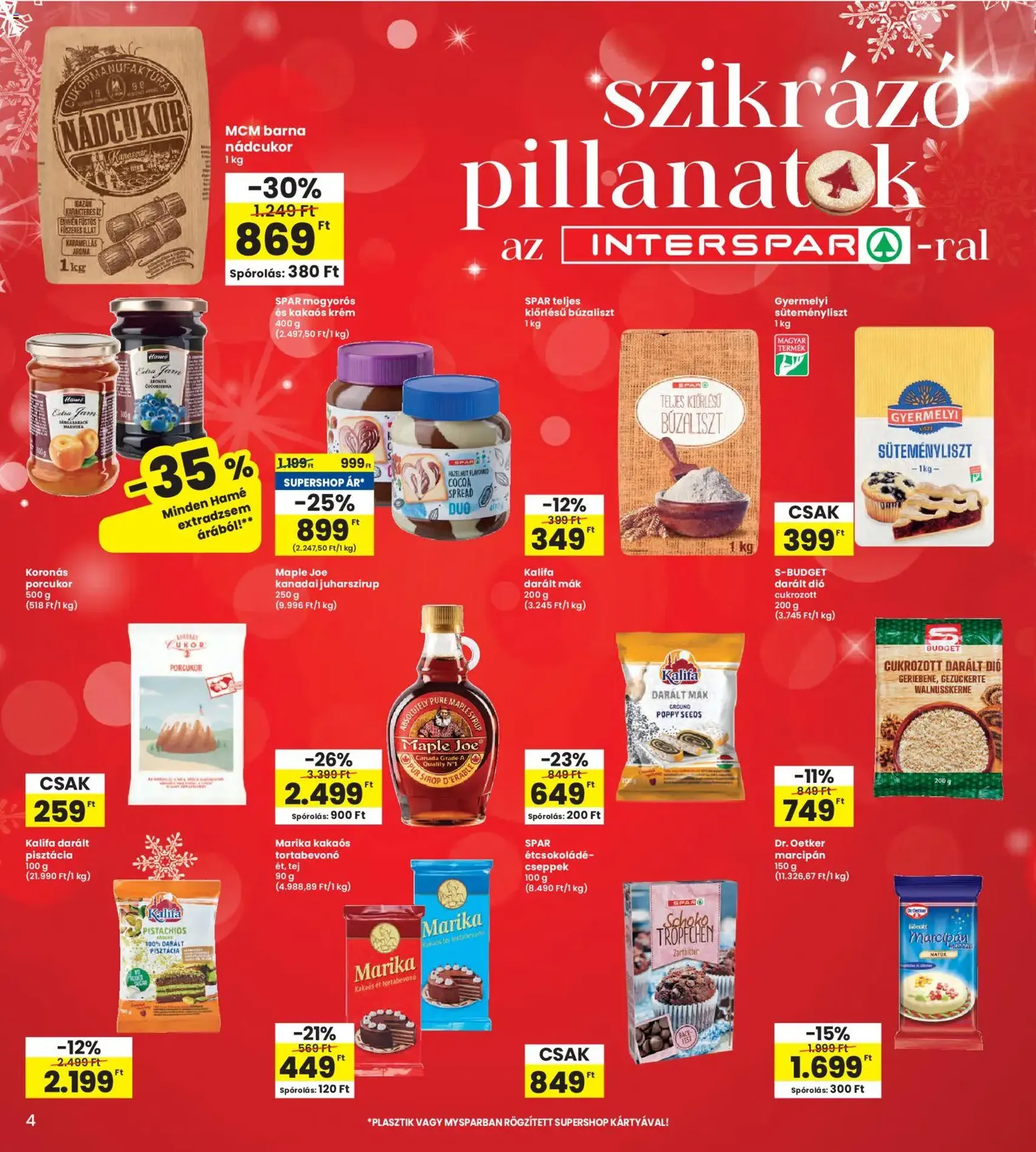 Interspar Akciós újság - 2025.11.27. érvényes szórólap 4 oldal 20 oldalból