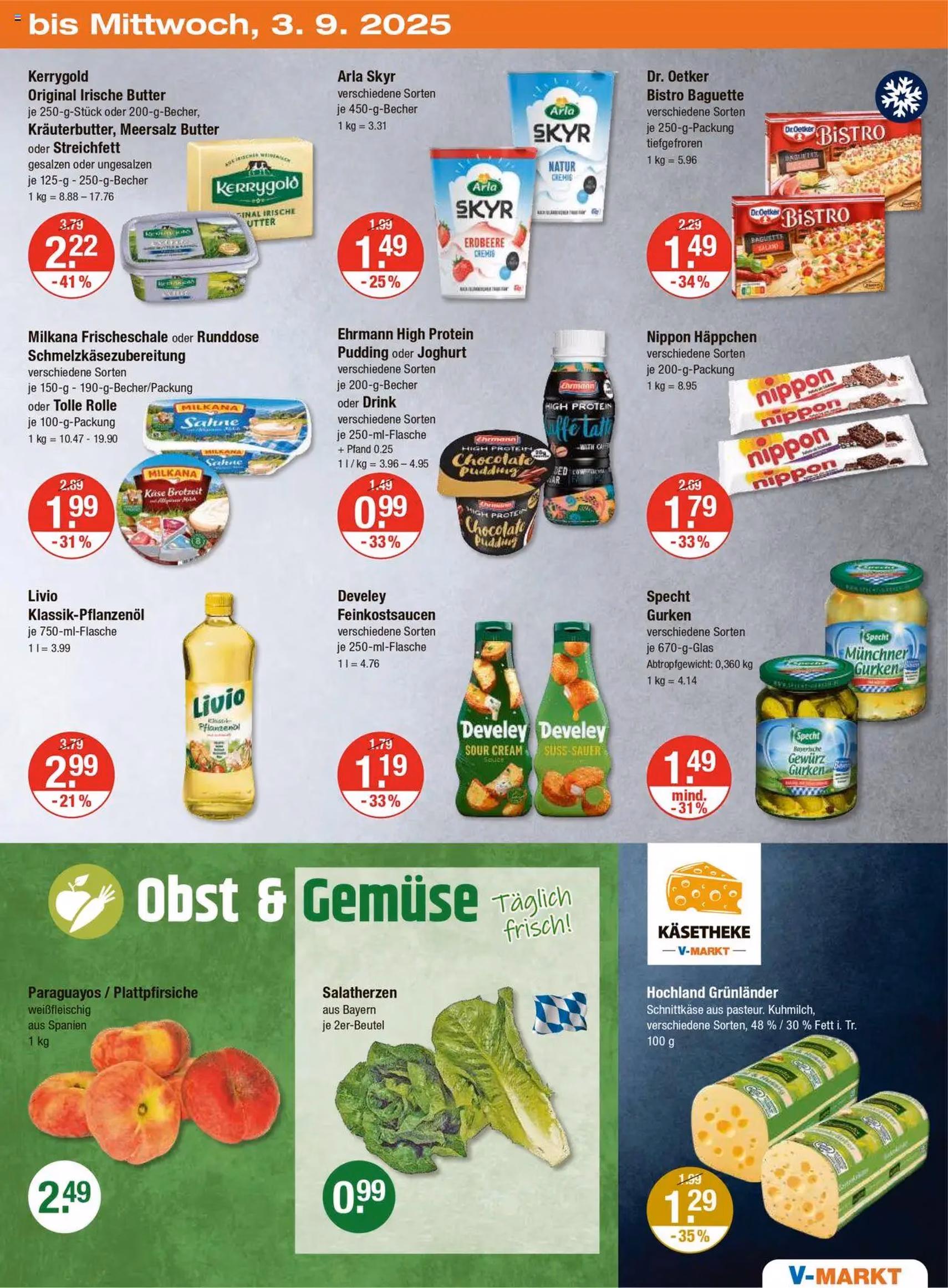 V-Markt - Hallertau/Oberpfalz - Gültiger Prospekt ab 28.08.2025, Seite 19 von insgesamt 22 V-Markt - Hallertau/Oberpfalz - Gültiger Prospekt ab 28.08.2025, Seite 19 von insgesamt 22