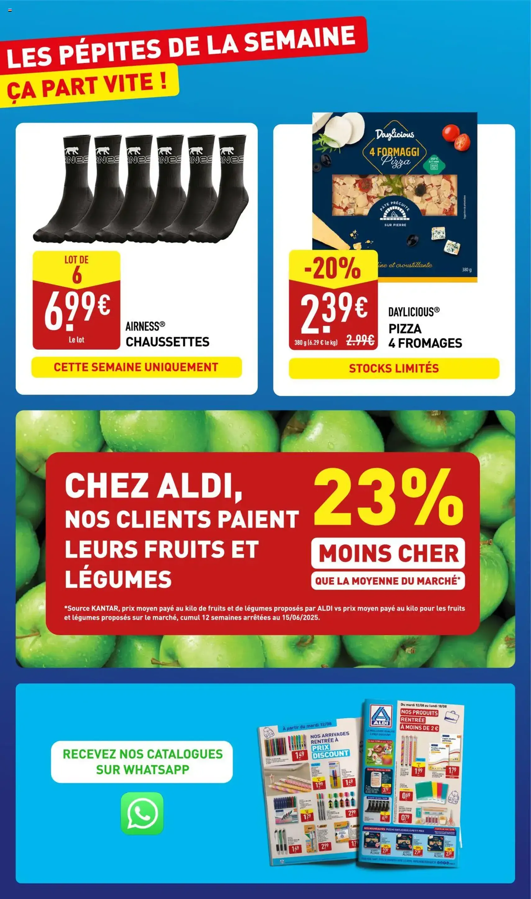 Aldi catalogue semaine 33 - brochure valable à partir du 12/08/2025, page 2 sur 51 Aldi catalogue semaine 33 - brochure valable à partir du 12/08/2025, page 2 sur 51