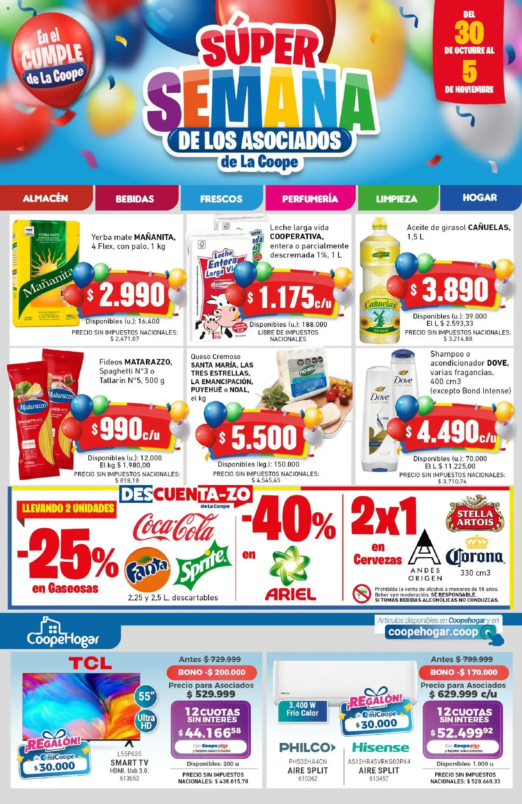 Cooperativa Obrera catálogo - folleto válido desde 30/10/2025 página 1 de 7 Cooperativa Obrera catálogo - folleto válido desde 30/10/2025 página 1 de 7