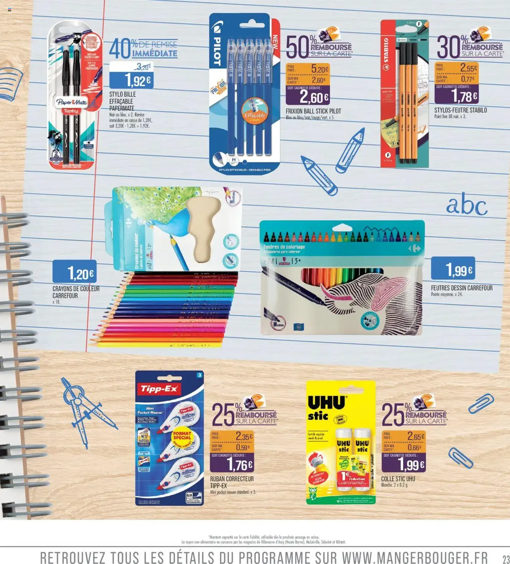 Match Supermarché catalogue - brochure valable à partir du 18/08/2025, page 23 sur 24