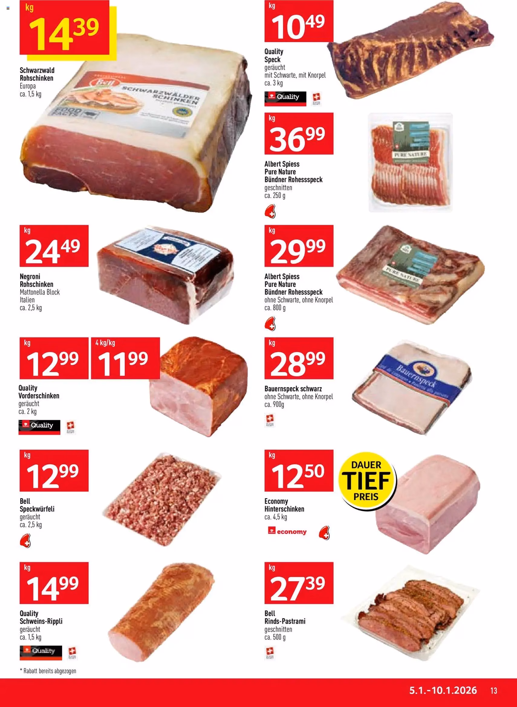 Prodega Aktionen - Gültiger Prospekt ab 05.01.2026, Seite 13 von insgesamt 40