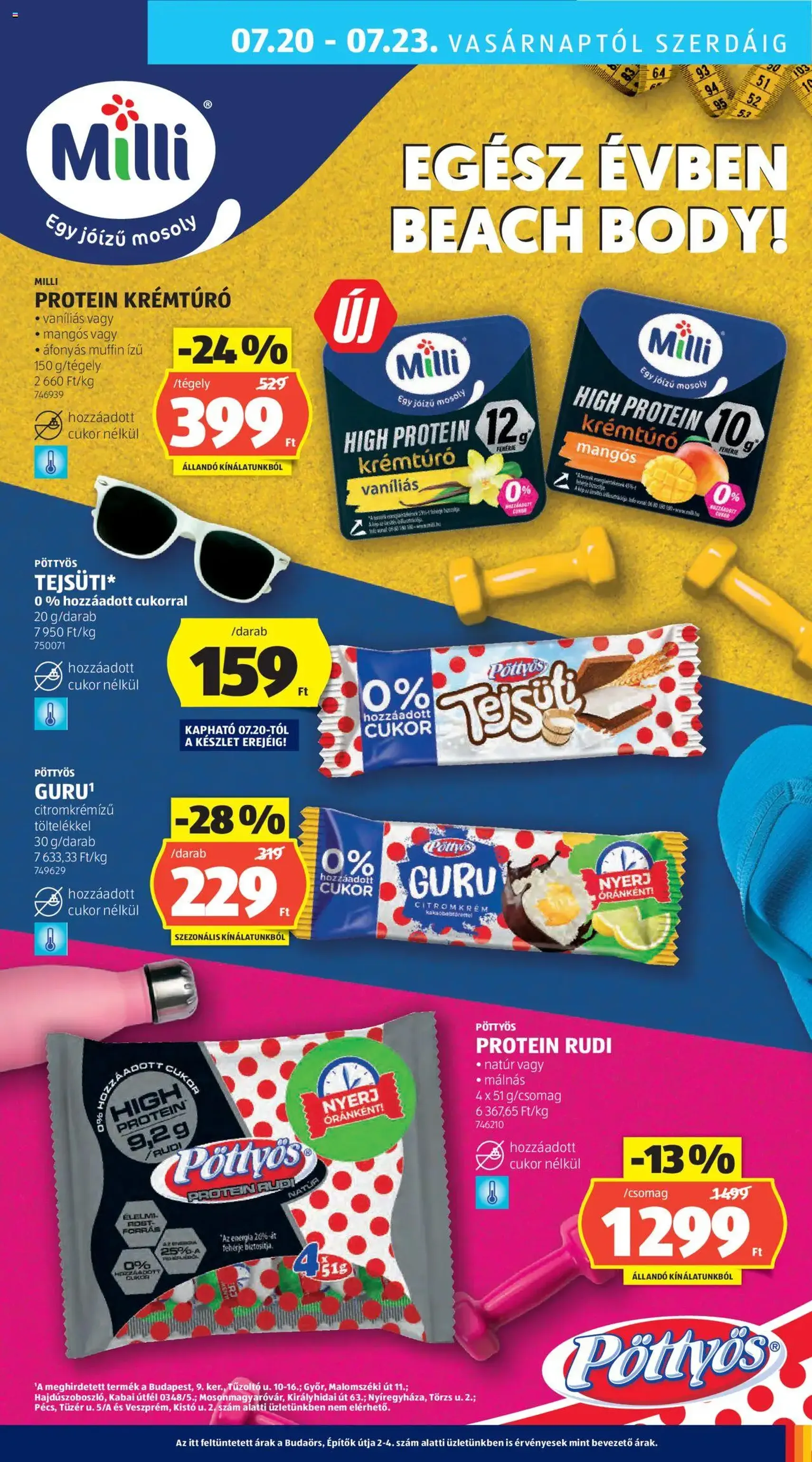 Aldi Akciós újság - 2025.07.17. érvényes szórólap 31 oldal 56 oldalból Aldi Akciós újság - 2025.07.17. érvényes szórólap 31 oldal 56 oldalból