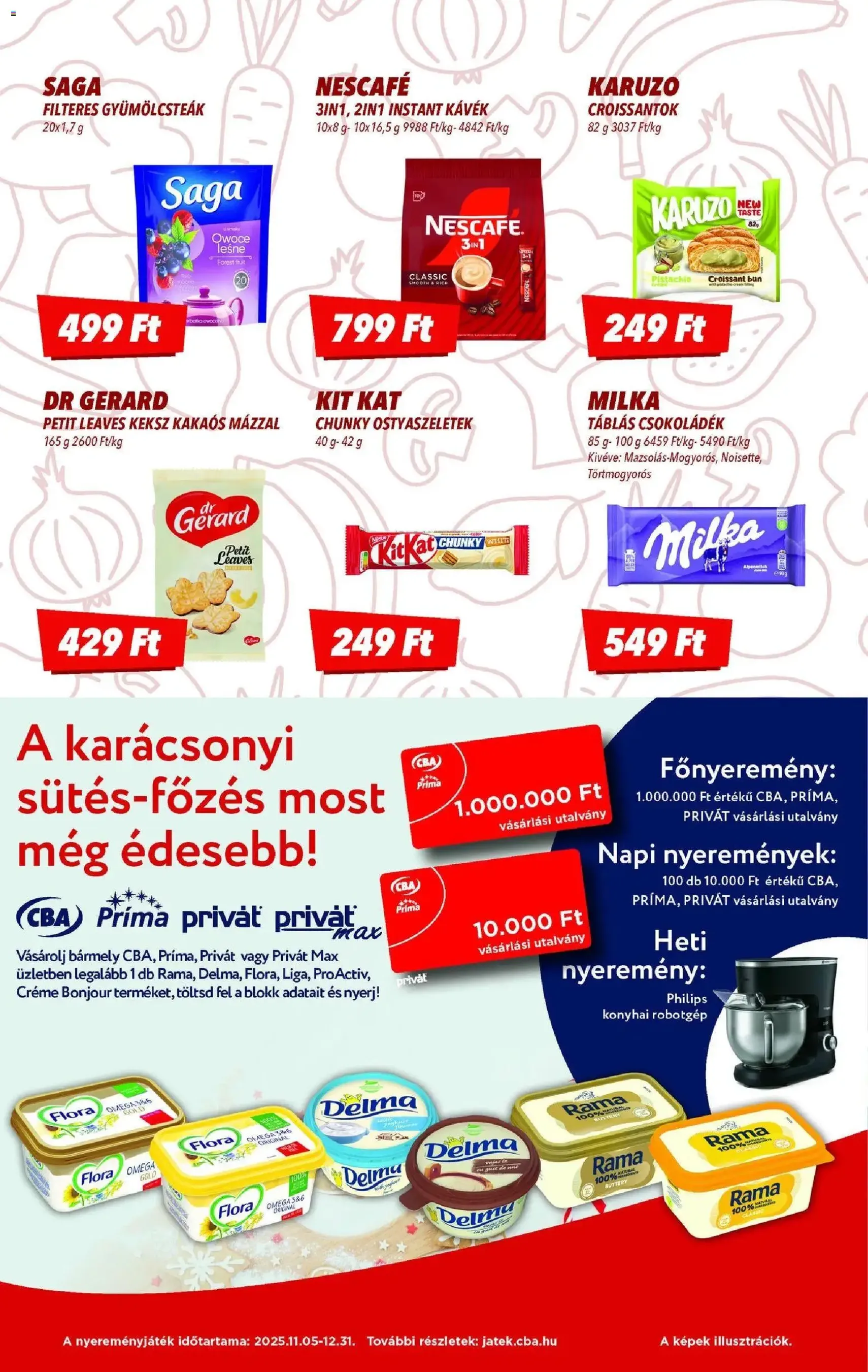 CBA Akciós újság - 2025.11.13. érvényes szórólap 8 oldal 12 oldalból