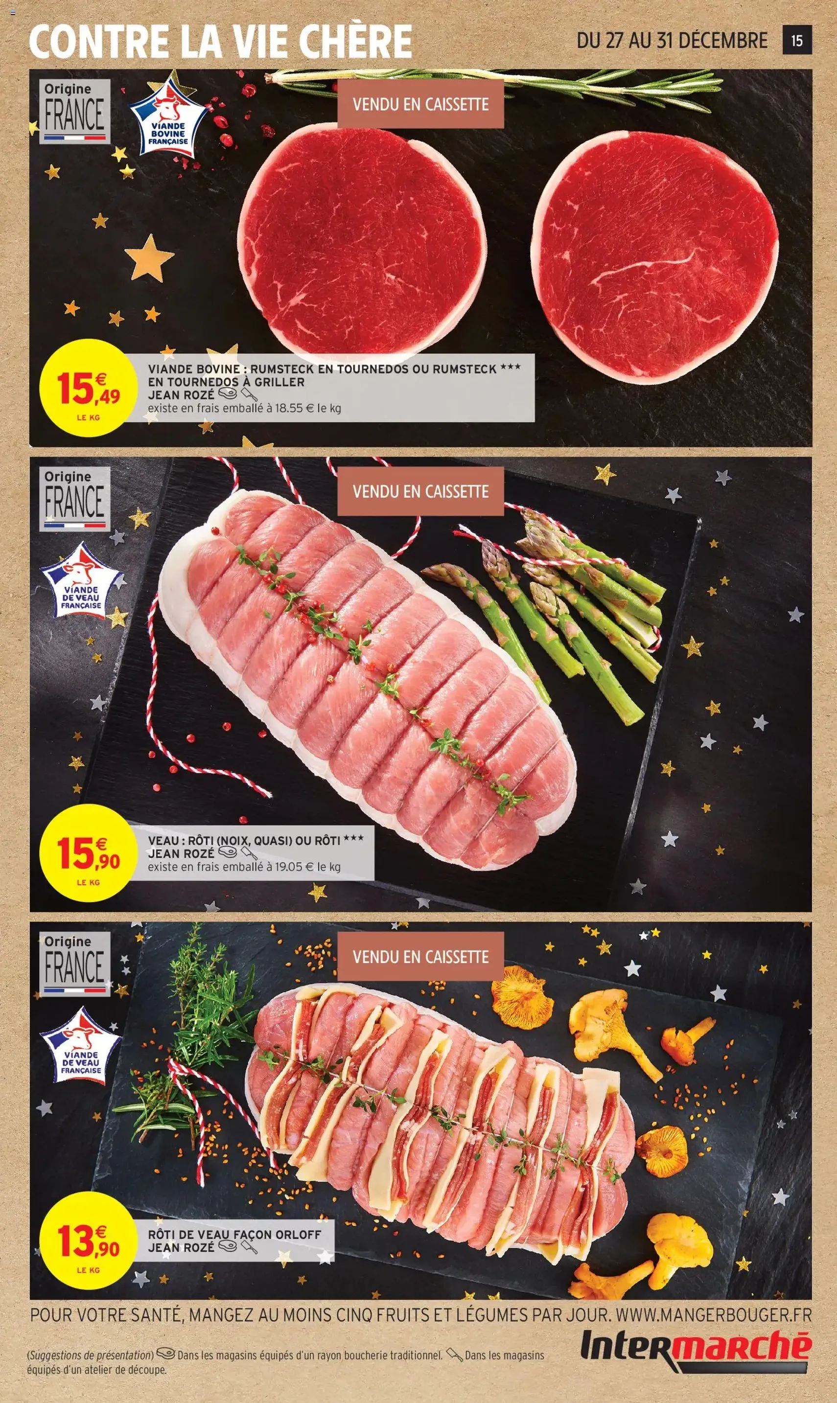Intermarché catalogue semaine 52 - brochure valable à partir du 23/12/2025, page 15 sur 44