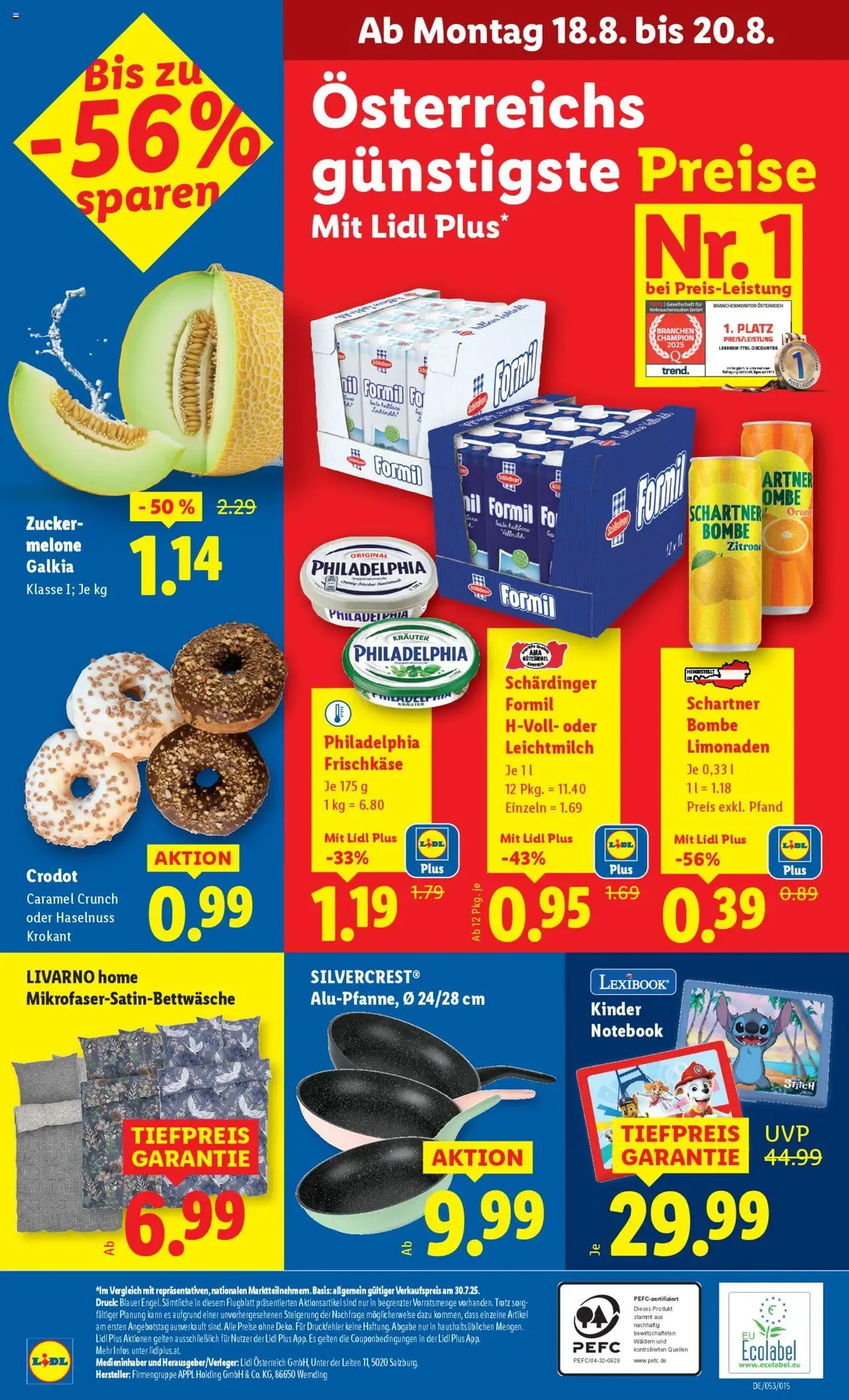 Lidl Flugblatt - Gültiger Prospekt ab 14.08.2025, Seite 40 von insgesamt 42 Lidl Flugblatt - Gültiger Prospekt ab 14.08.2025, Seite 40 von insgesamt 42