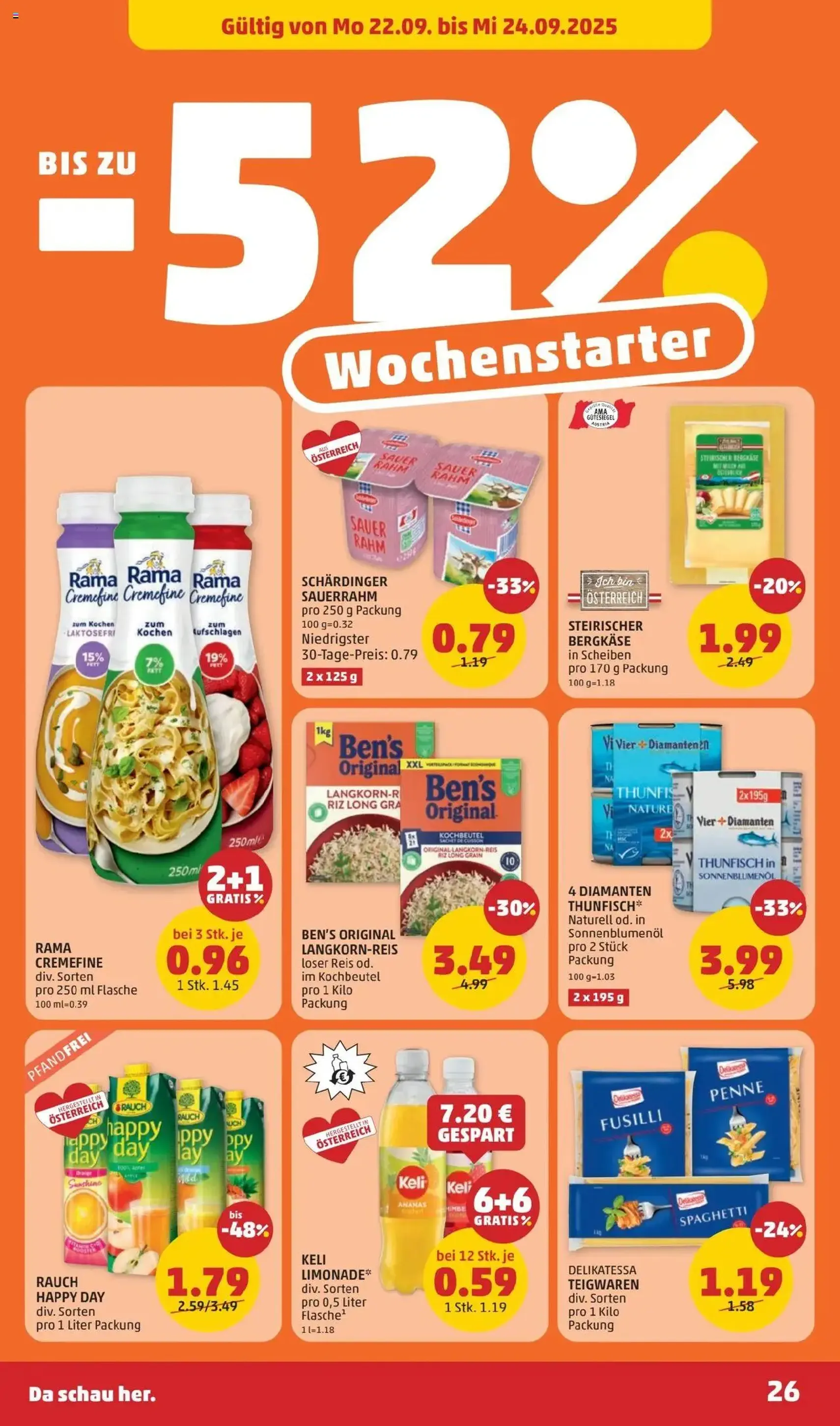 Penny Markt Flugblatt - Gültiger Prospekt ab 18.09.2025, Seite 26 von insgesamt 32