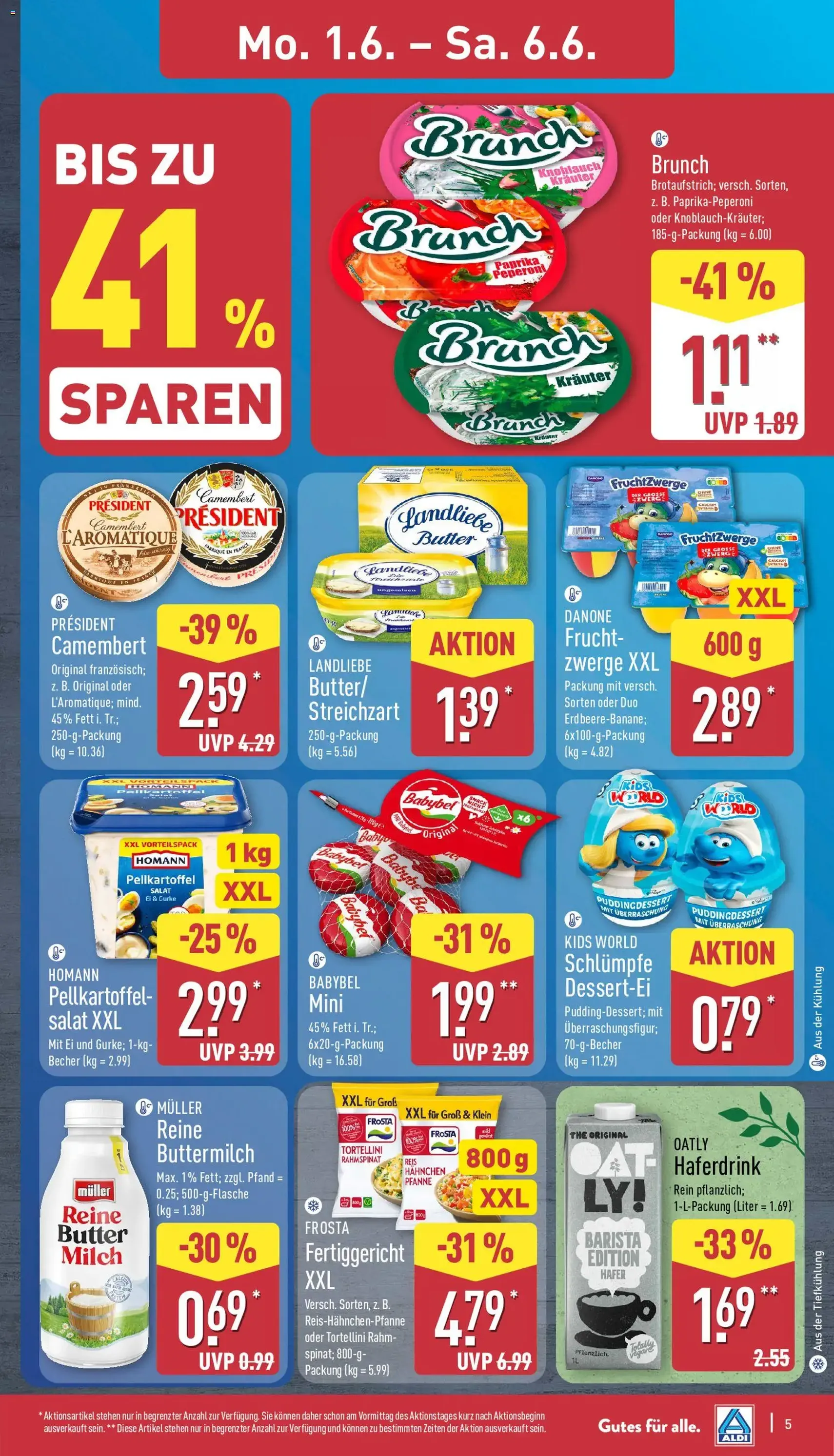 Aldi Prospekt - Gültiger Prospekt ab 01.06.2026, Seite 5 von insgesamt 37