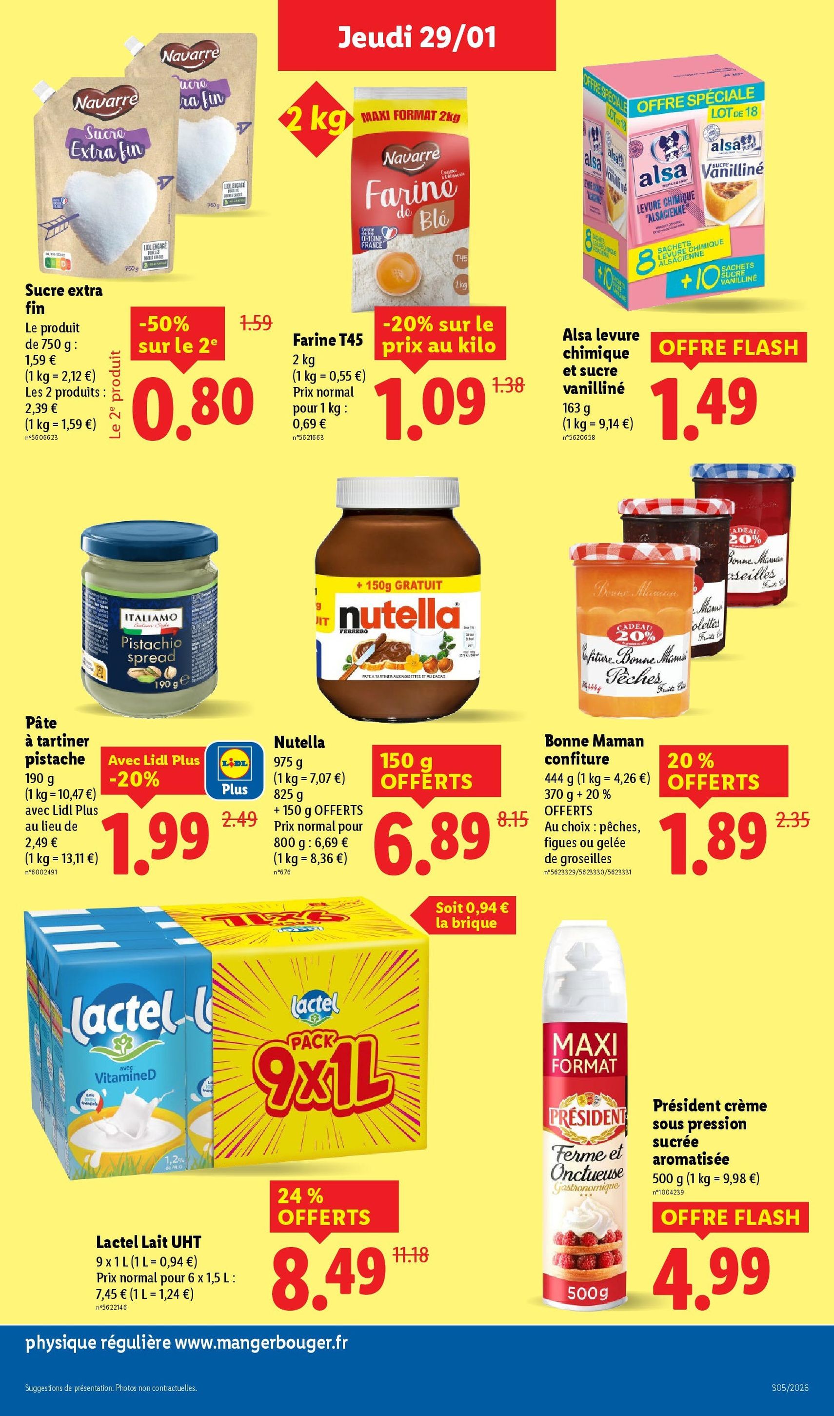 LIDL catalogue semaine 5 - brochure valable à partir du 29/01/2026, page 17 sur 75