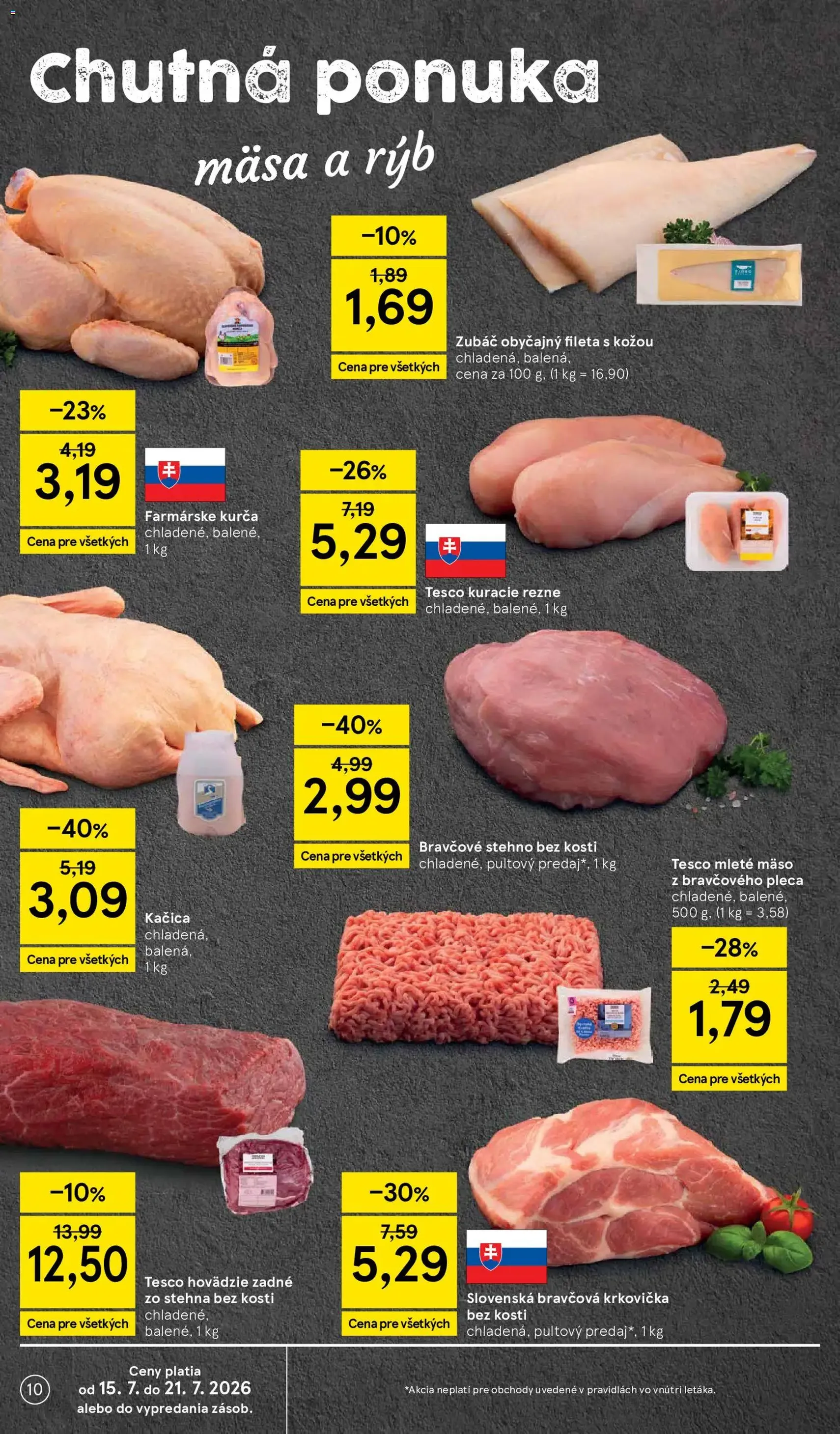 Tesco Hypermarket - leták - platný leták od 15.07.2026 strana 10 z 52