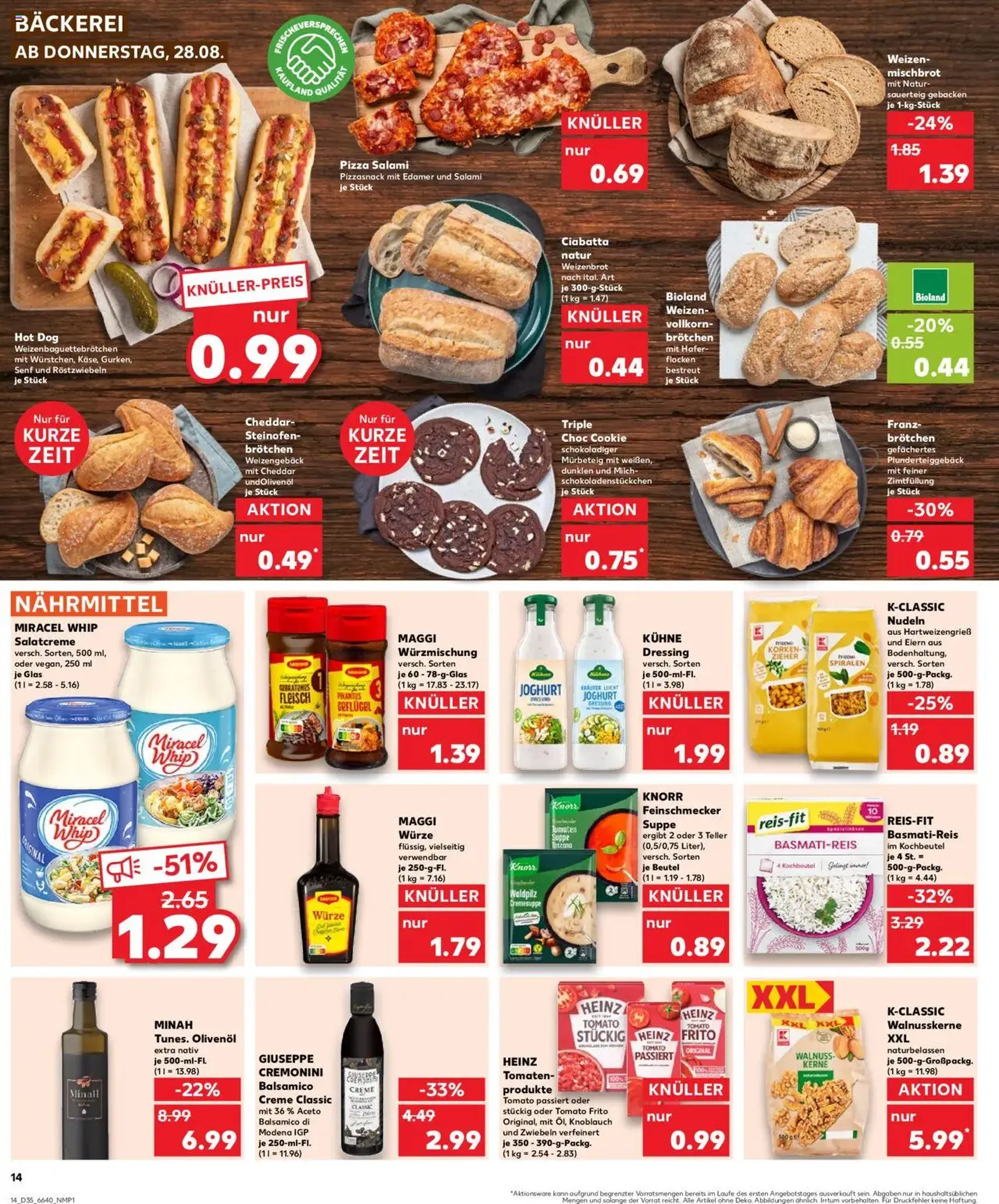 Kaufland Prospekt - Gültiger Prospekt ab 28.08.2025, Seite 14 von insgesamt 32 Kaufland Prospekt - Gültiger Prospekt ab 28.08.2025, Seite 14 von insgesamt 32