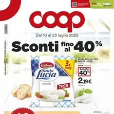 Volantino COOP - anteprima volantino valido dal 10/07/2025