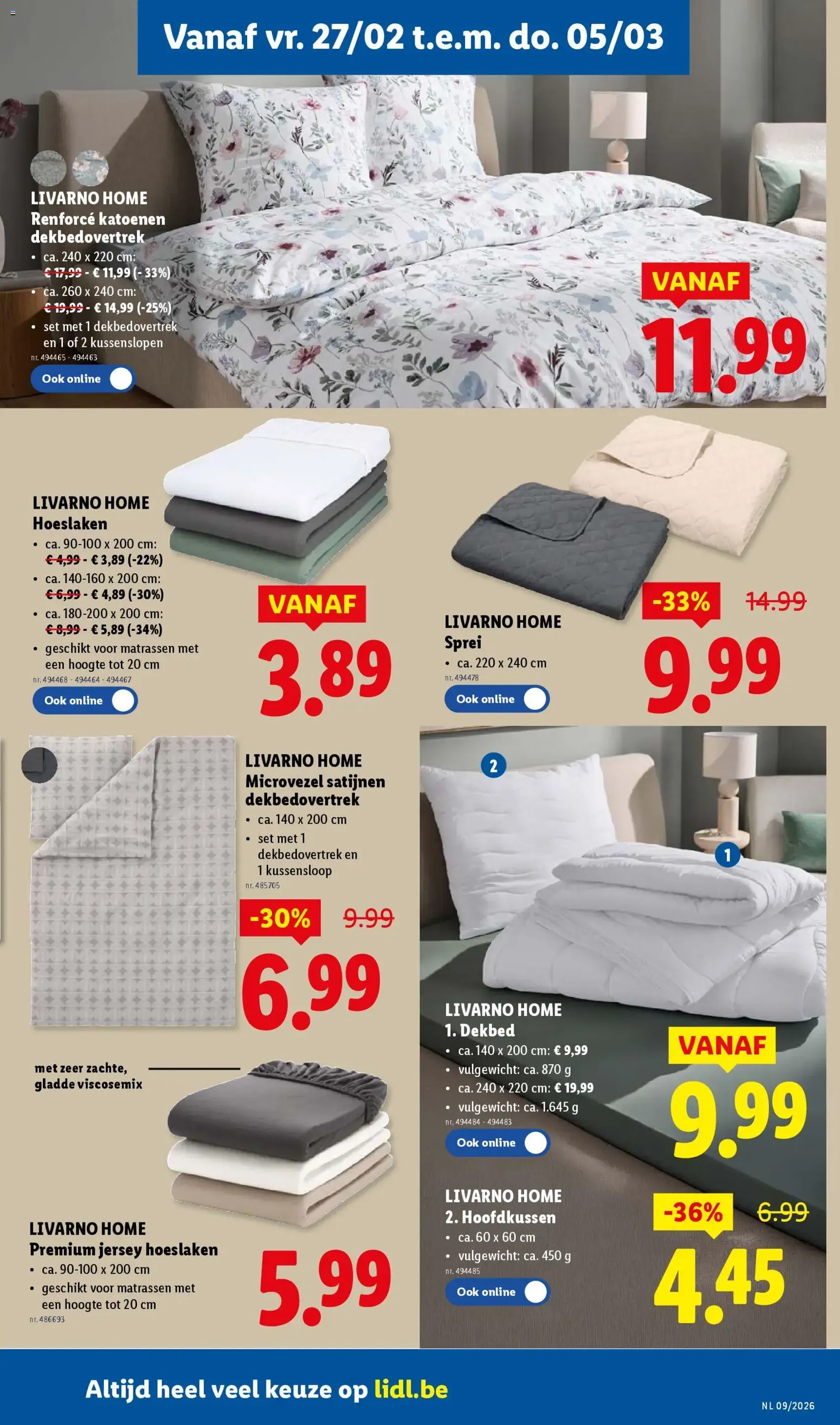 Lidl Folder week 9 - geldige folder vanaf 25/02/2026 pagina 35 van 40