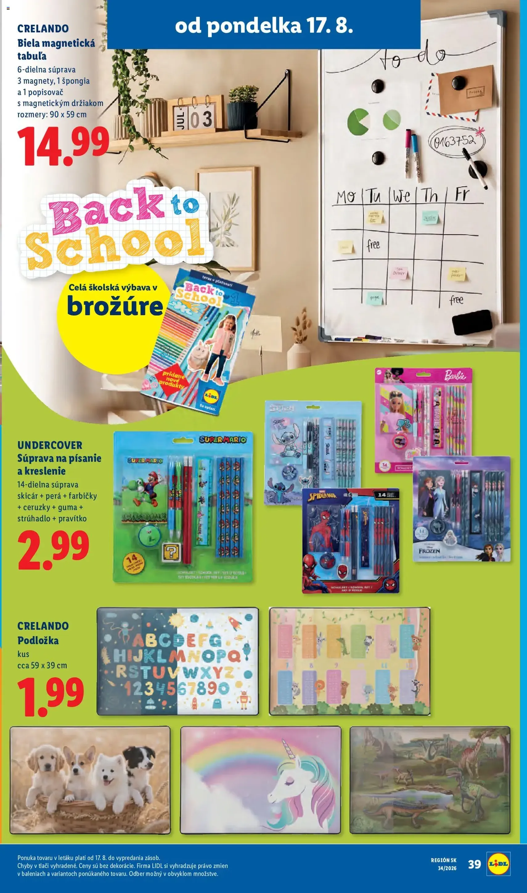 Lidl leták - platný leták od 17.08.2026 strana 55 z 95
