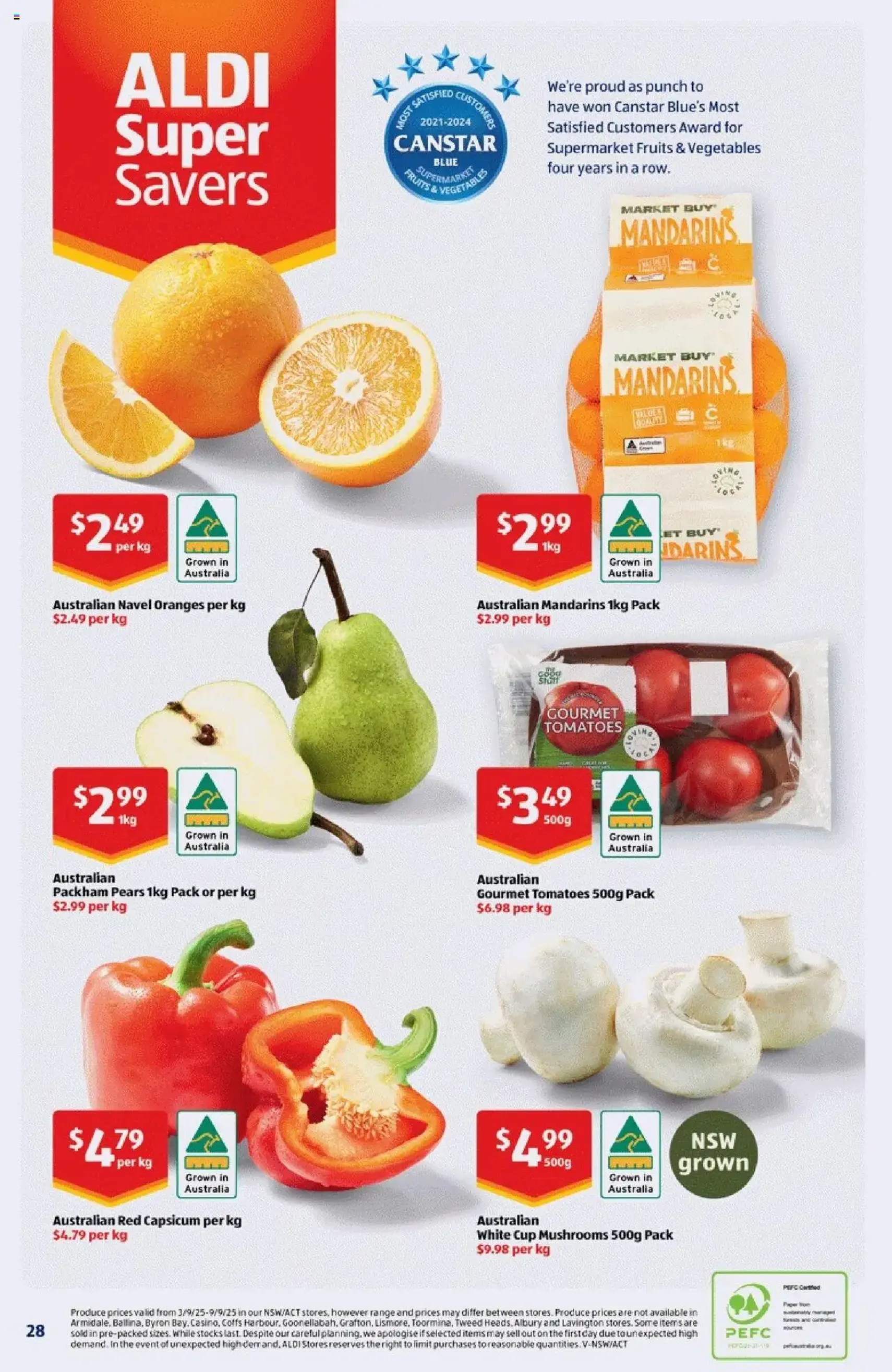 Catalogue Aldi - valid flyer from 10/09/2025, page 28 of 30 Catalogue Aldi - valid flyer from 10/09/2025, page 28 of 30
