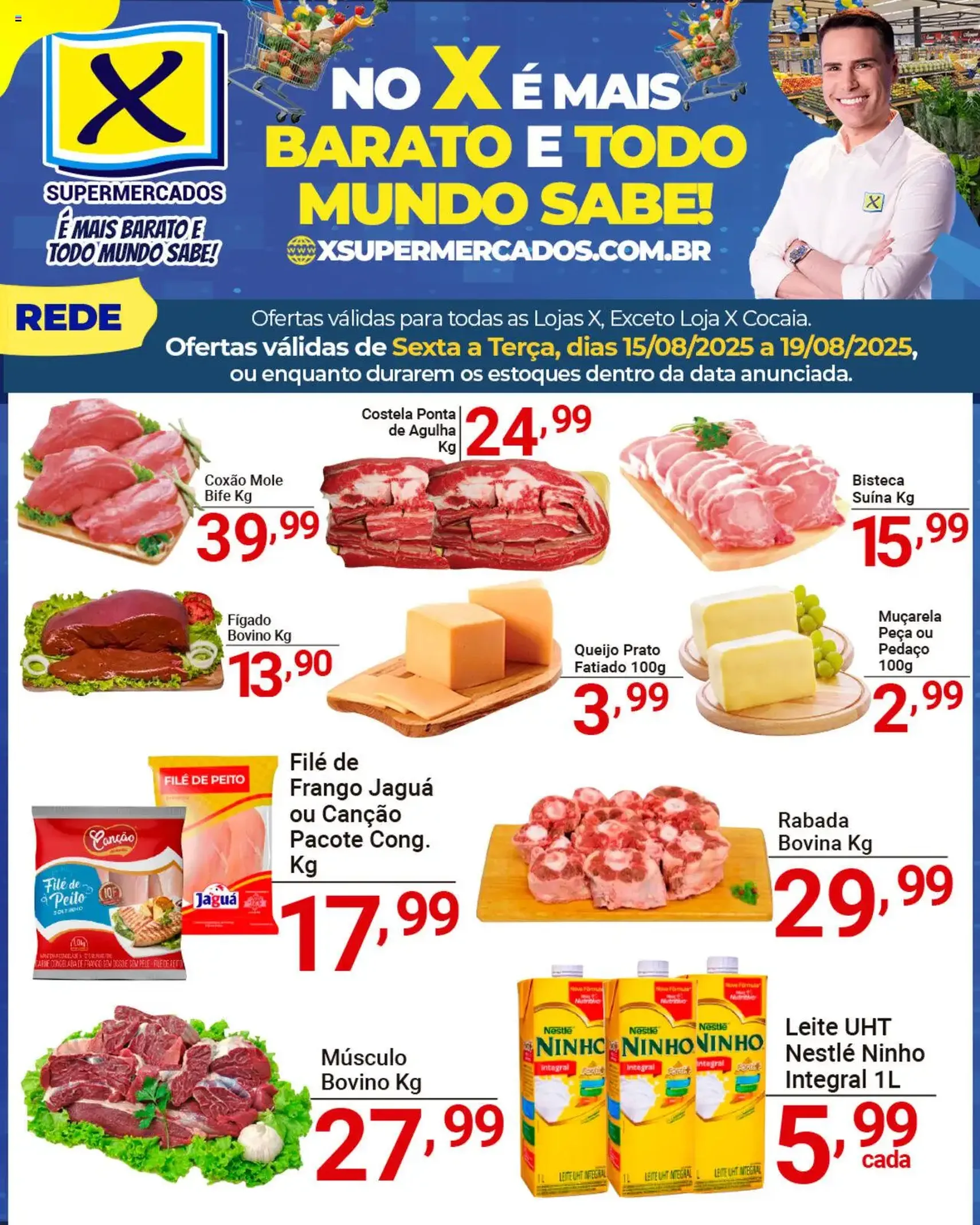 X Supermercados - Ofertas da semana - folheto válido a partir de 15/08/2025 página 2 de 4