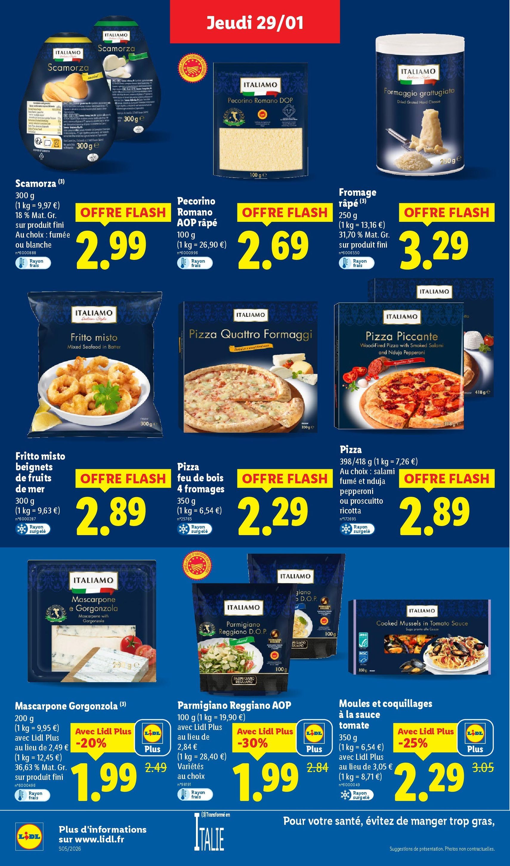 LIDL catalogue semaine 5 - brochure valable à partir du 29/01/2026, page 22 sur 75