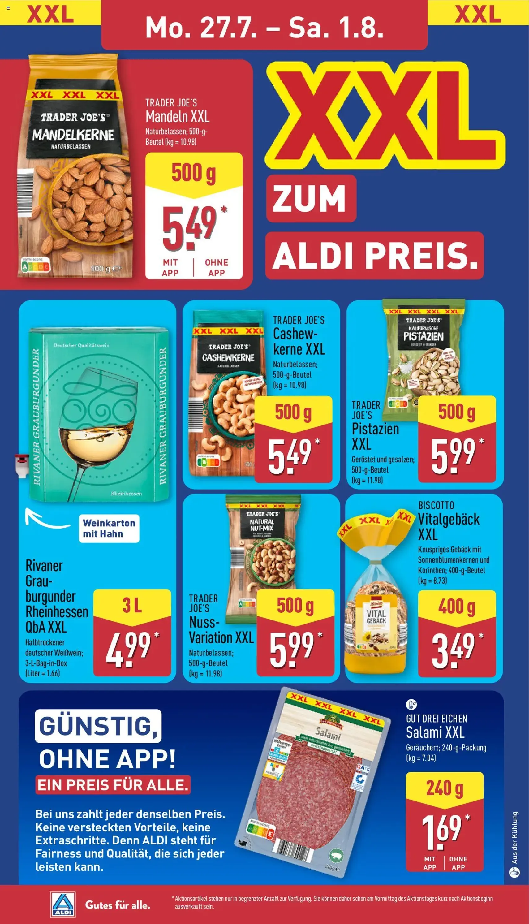 Aldi Prospekt - Gültiger Prospekt ab 27.07.2026, Seite 16 von insgesamt 48
