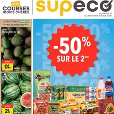 Supeco catalogue - Prévisualisation du catalogue valable à partir du 19/08/2025