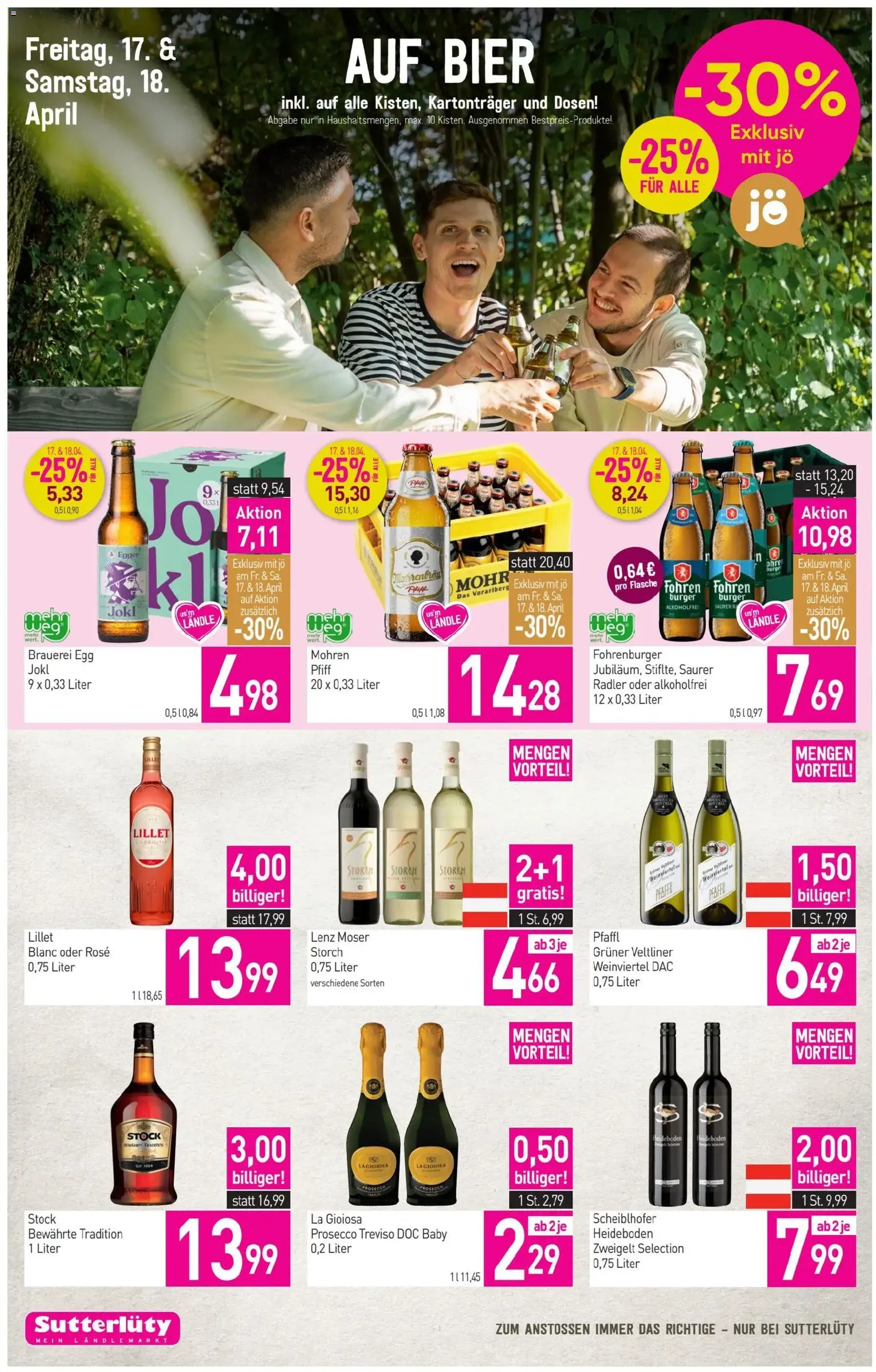 Sutterlüty Flugblatt - Gültiger Prospekt ab 16.04.2026, Seite 10 von insgesamt 12