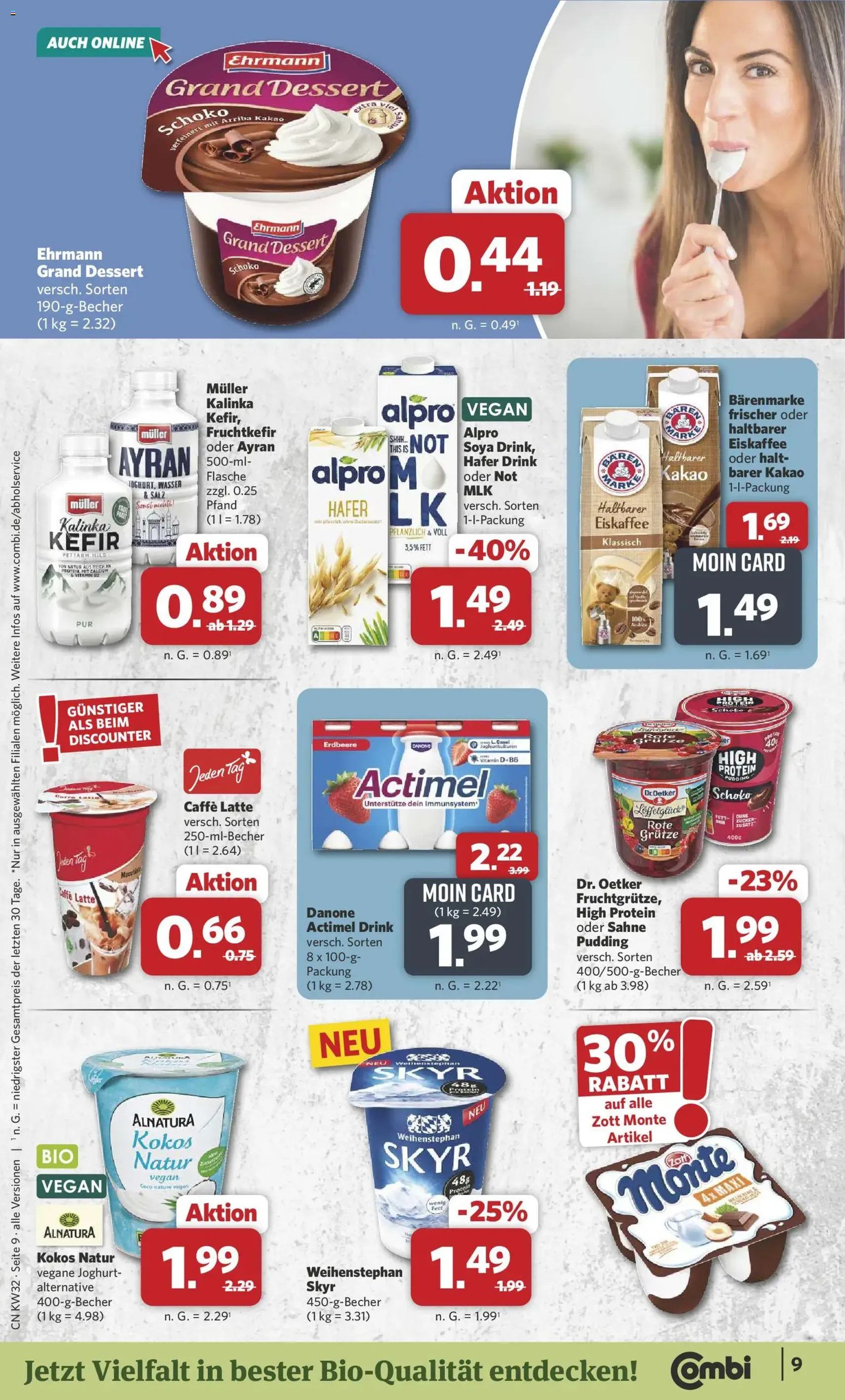 Combi Prospekt - Gültiger Prospekt ab 03.08.2026, Seite 9 von insgesamt 35