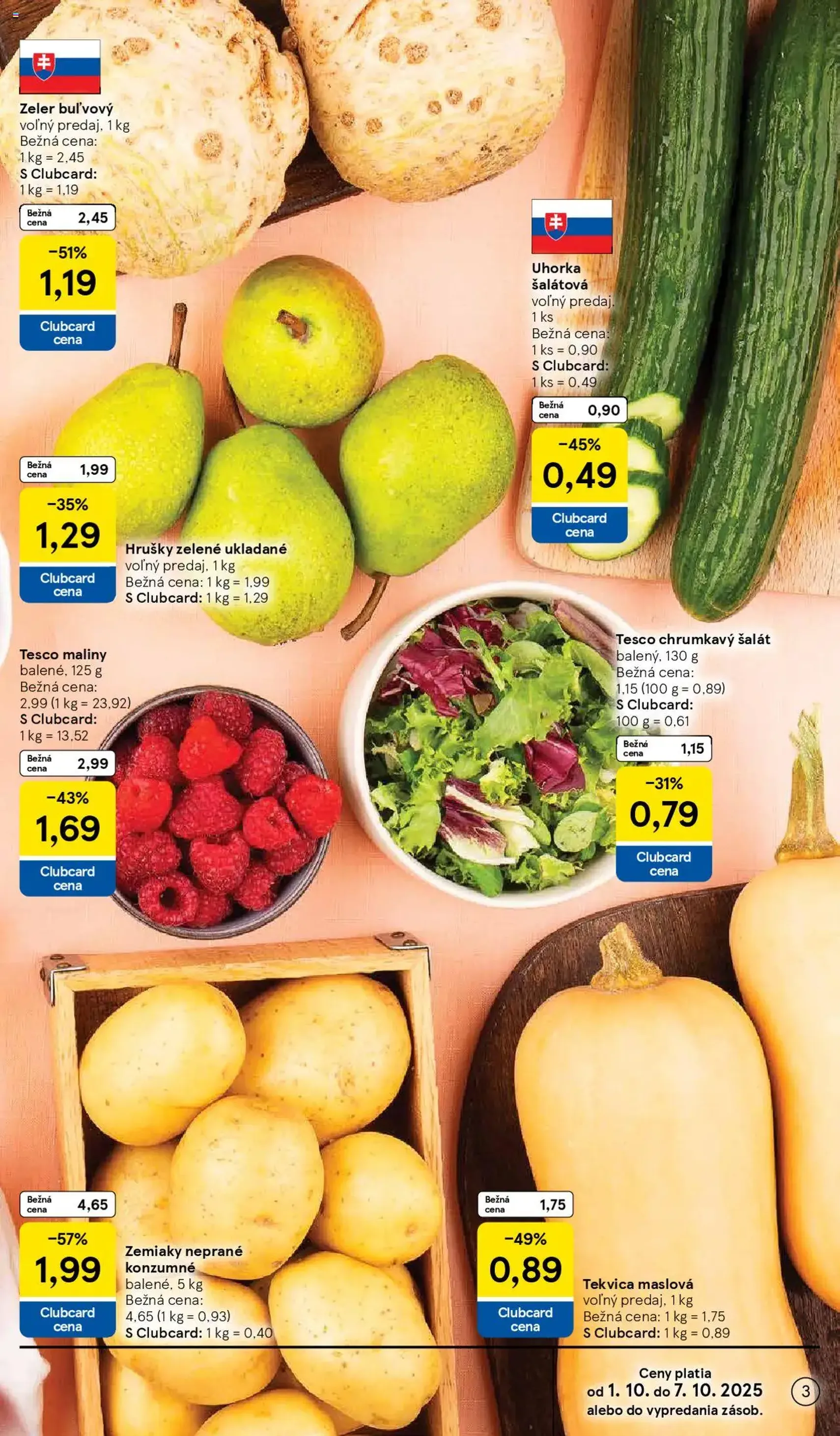 Tesco Hypermarket - leták - platný leták od 01.10.2025 strana 3 z 33