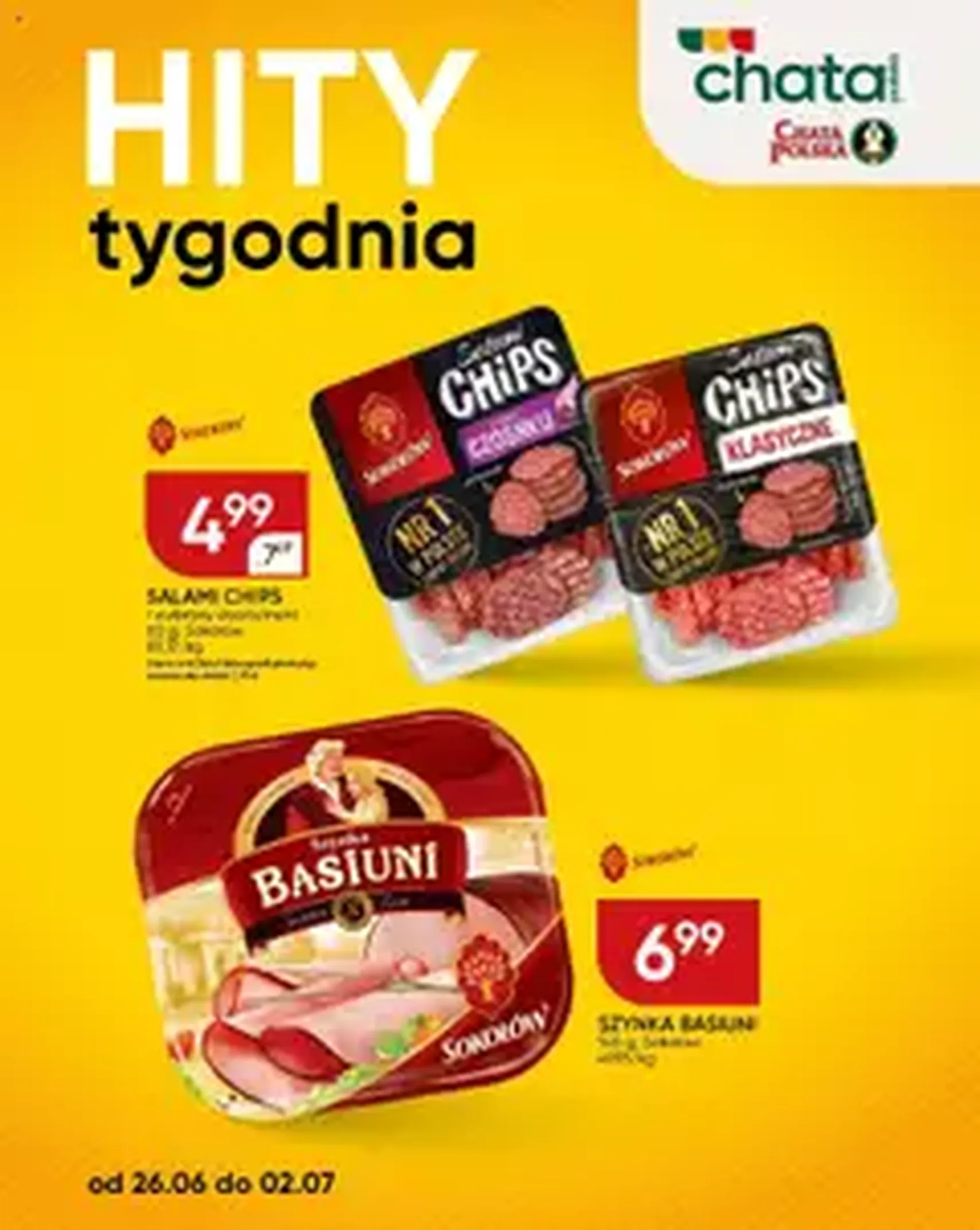 Chata Polska Gazetka - ważny gazetka od 26.06.2025 strona 1 z 1