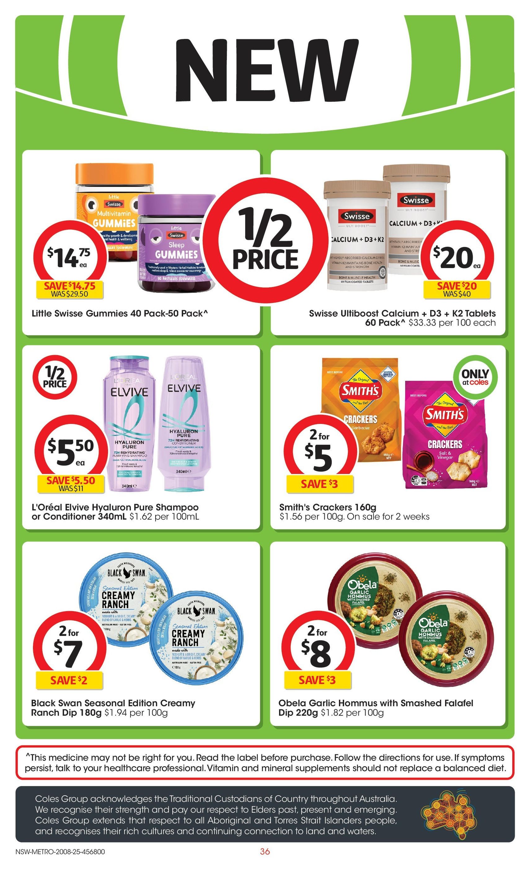 Coles Catalogue NSW - valid flyer from 20/08/2025, page 36 of 45 Coles Catalogue NSW - valid flyer from 20/08/2025, page 36 of 45