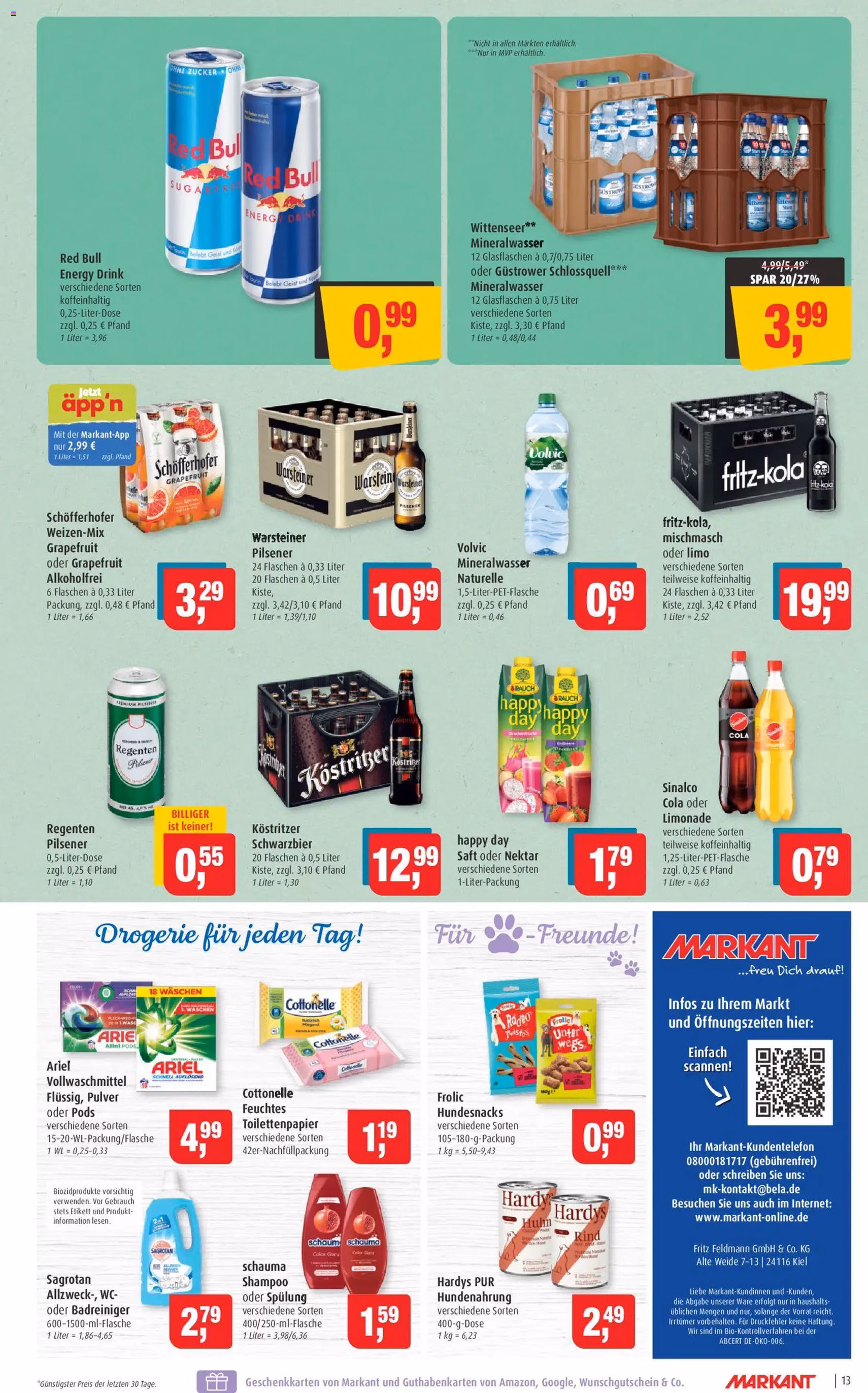 Markant Prospekt - Gültiger Prospekt ab 17.11.2025, Seite 13 von insgesamt 14