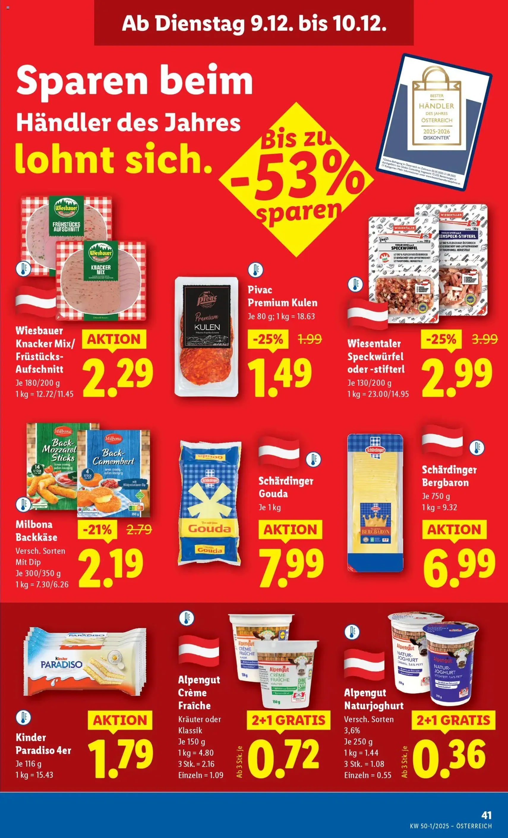 Lidl Flugblatt - Gültiger Prospekt ab 04.12.2025, Seite 45 von insgesamt 50