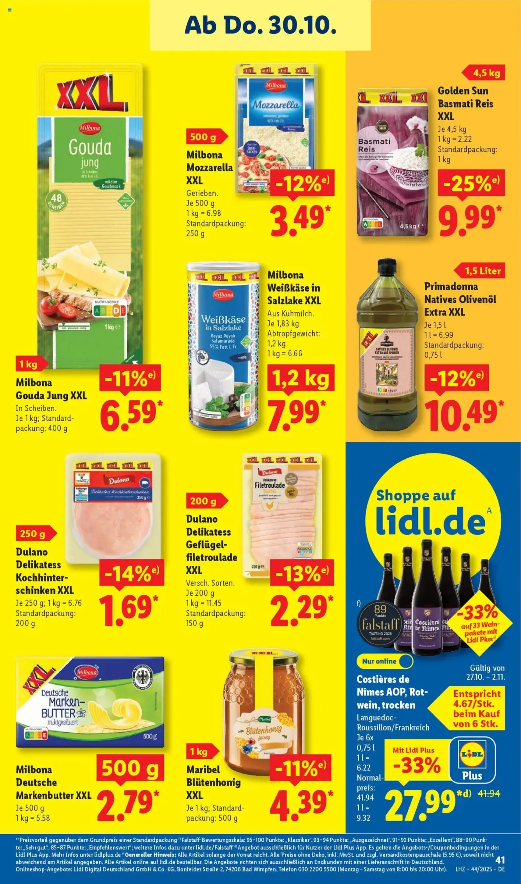 Lidl - Prospekt - Gültiger Prospekt ab 27.10.2025, Seite 61 von insgesamt 67 Lidl - Prospekt - Gültiger Prospekt ab 27.10.2025, Seite 61 von insgesamt 67