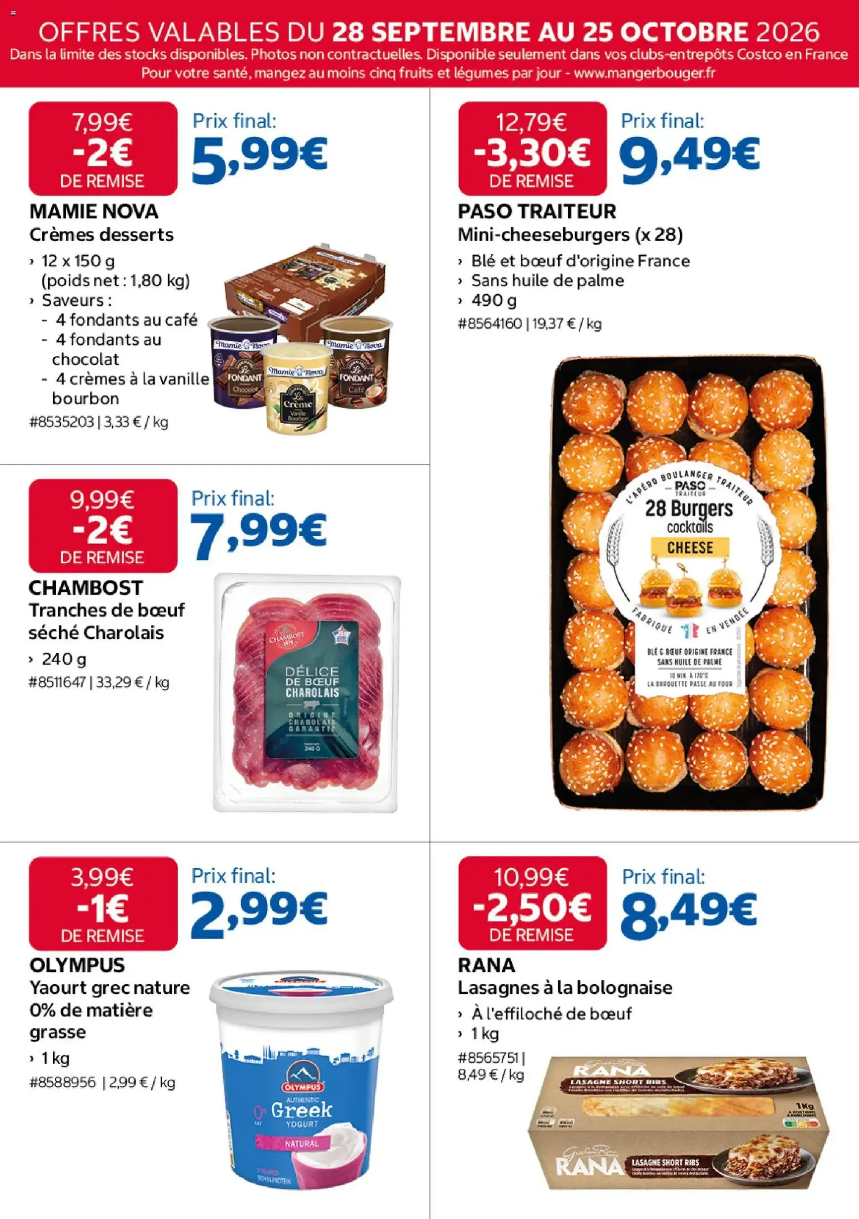 Costco catalogue - brochure valable à partir du 28/09/2026, page 9 sur 20