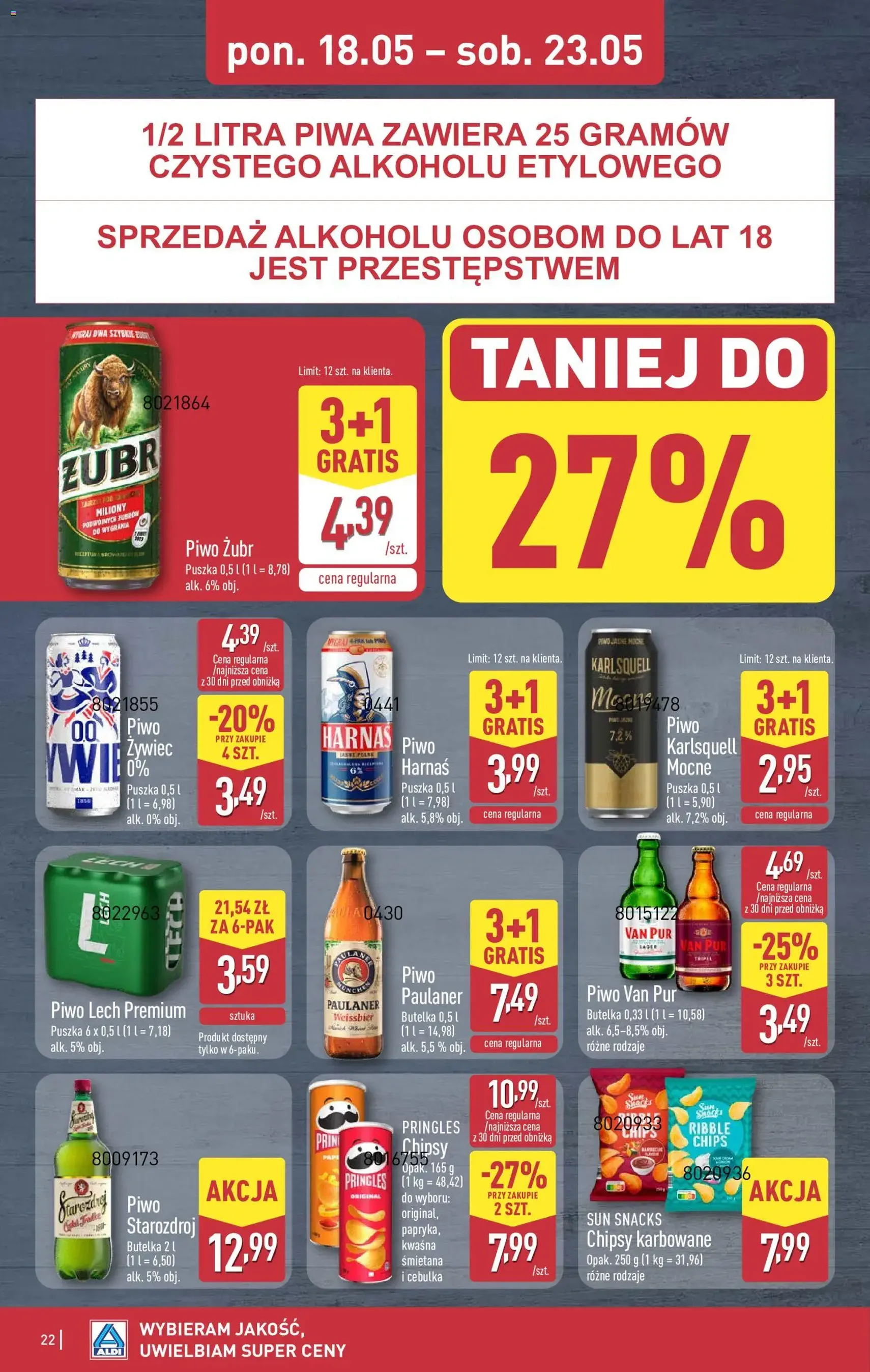 Aldi gazetka - ważny gazetka od 18.05.2026 strona 22 z 47