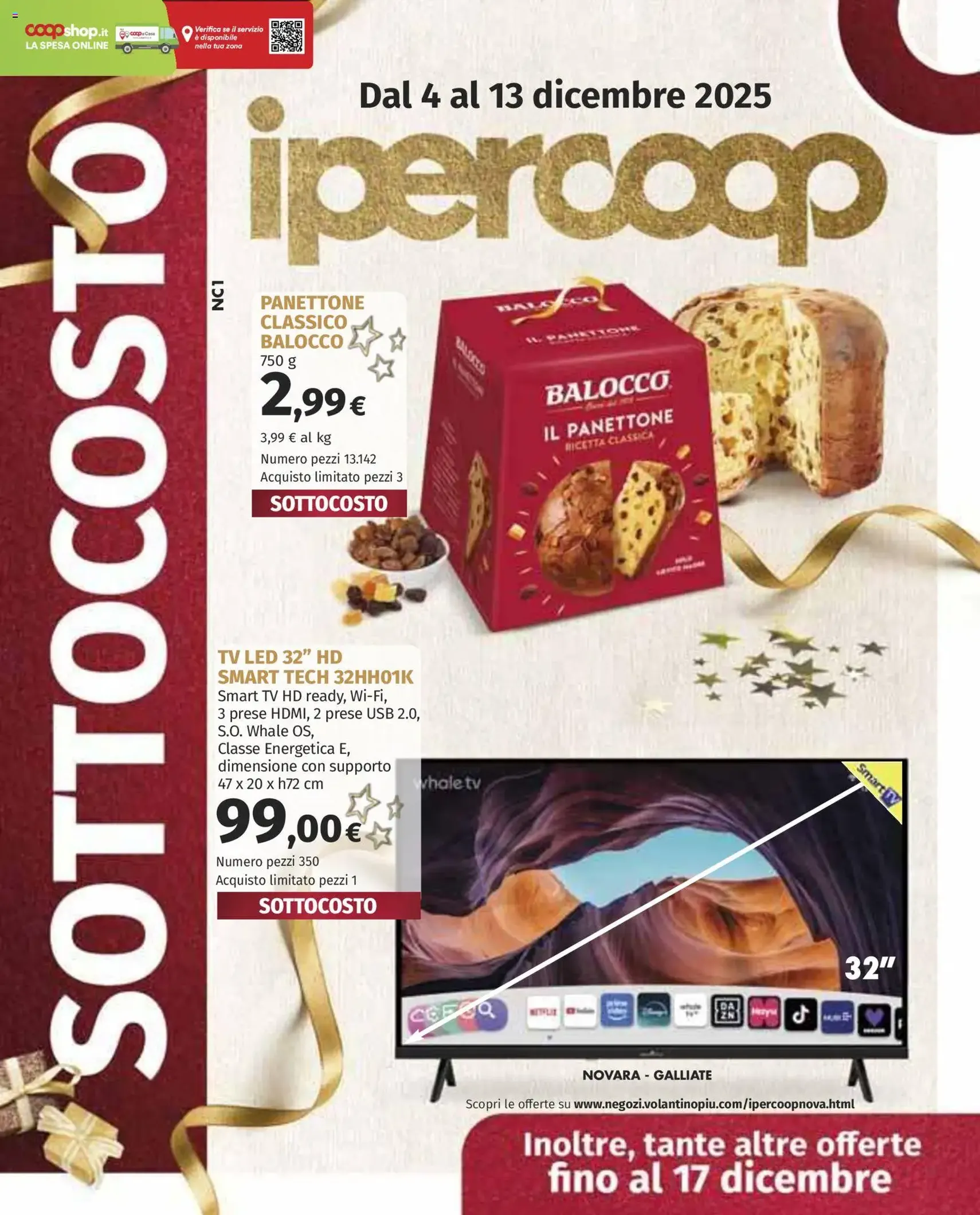 Volantino Ipercoop - volantino valido dal 04/12/2025 pagina 1 di 35