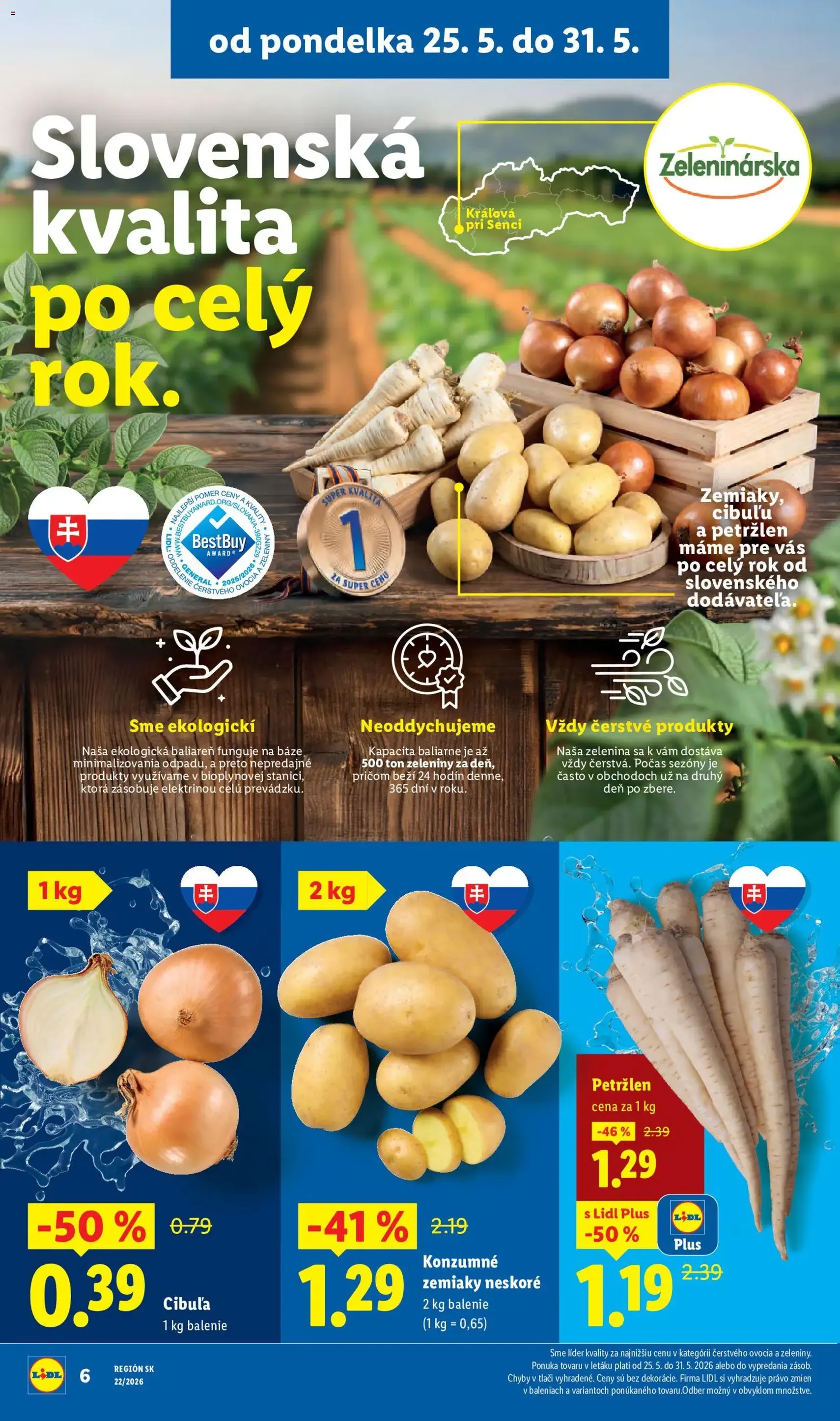 Lidl leták - platný leták od 25.05.2026 strana 6 z 109
