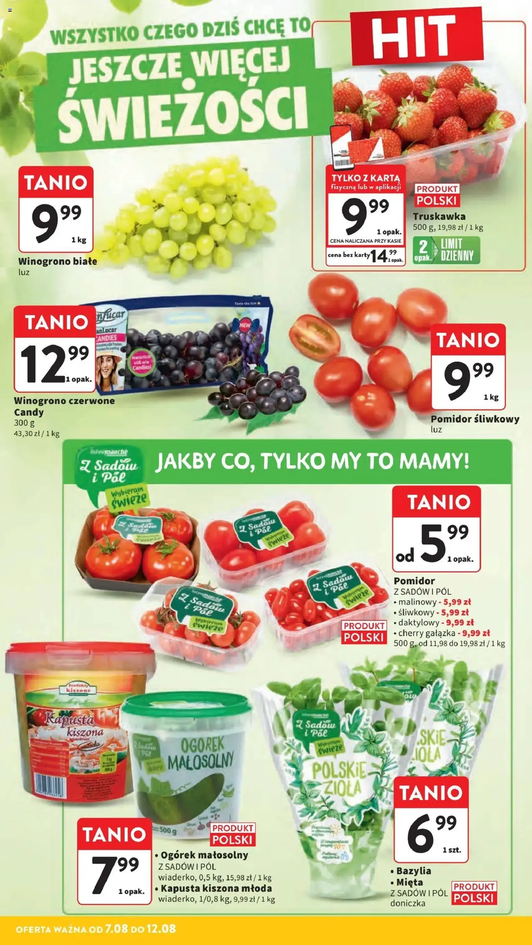 Intermarche Gazetka - ważny gazetka od 07.08.2025 strona 10 z 44 Intermarche Gazetka - ważny gazetka od 07.08.2025 strona 10 z 44