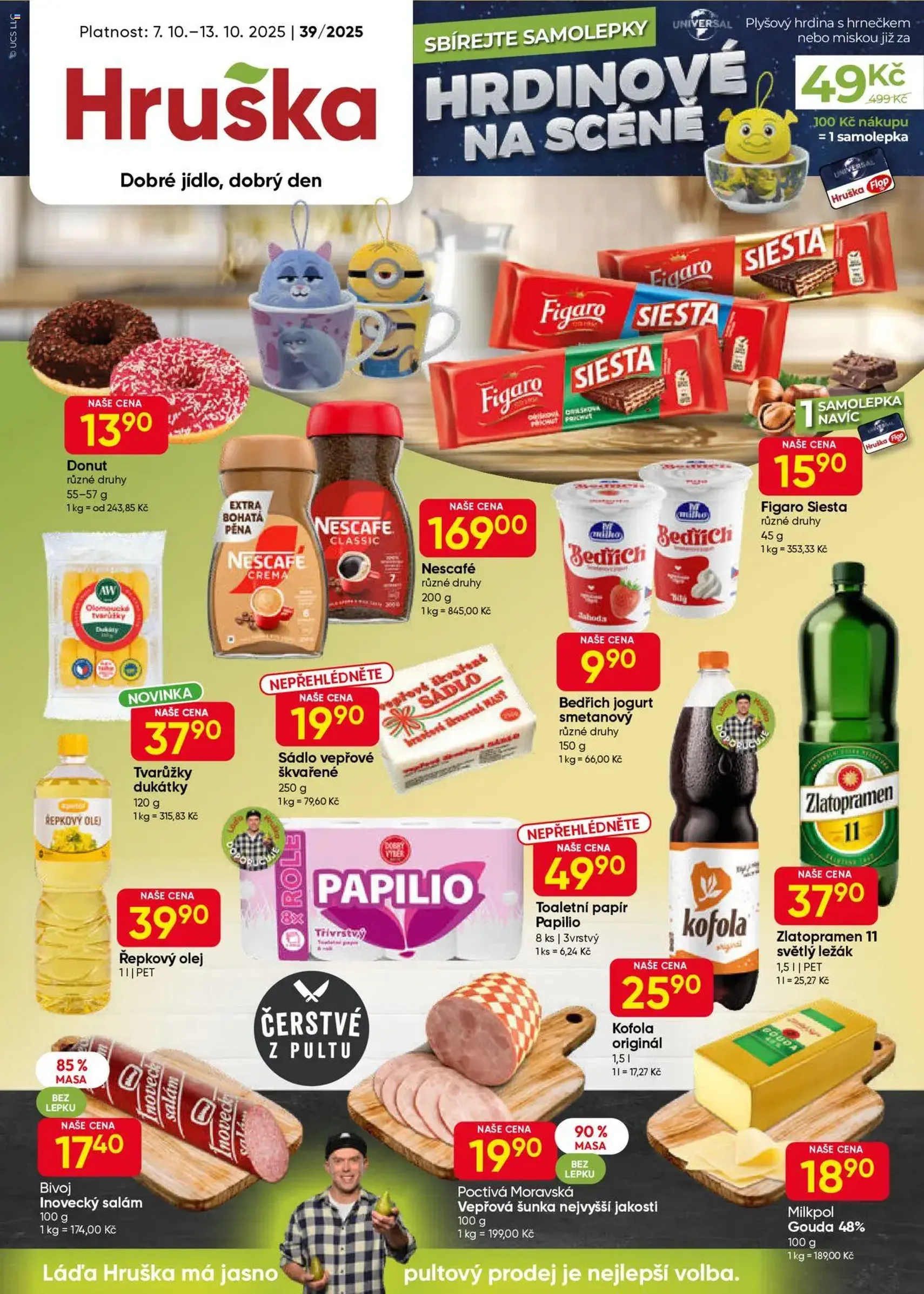 Hruška leták - platný leták od 07.10.2025 strana 1 z 12