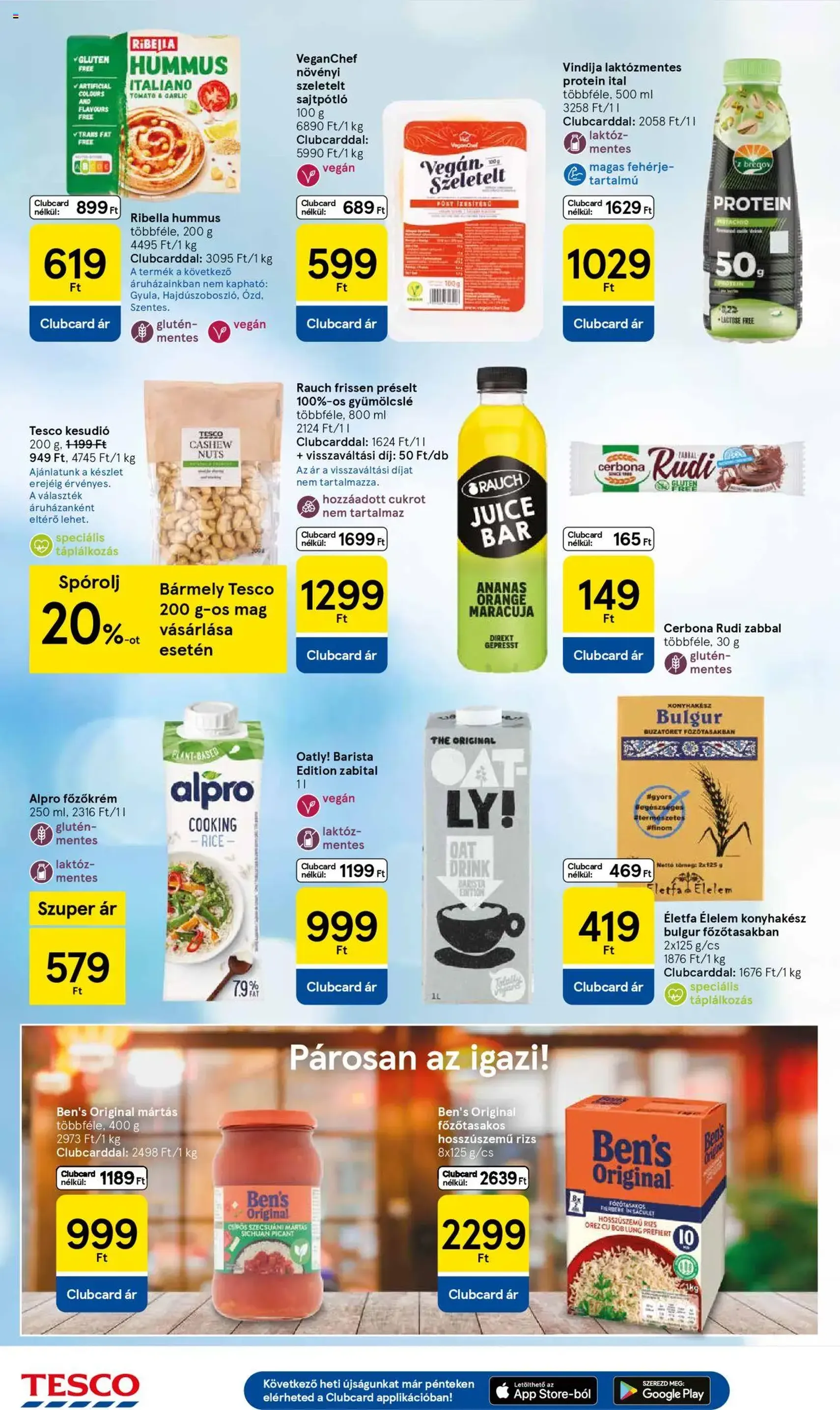 Tesco Hipermarket - Akciós újság - 2025.10.21. érvényes szórólap 20 oldal 32 oldalból Tesco Hipermarket - Akciós újság - 2025.10.21. érvényes szórólap 20 oldal 32 oldalból