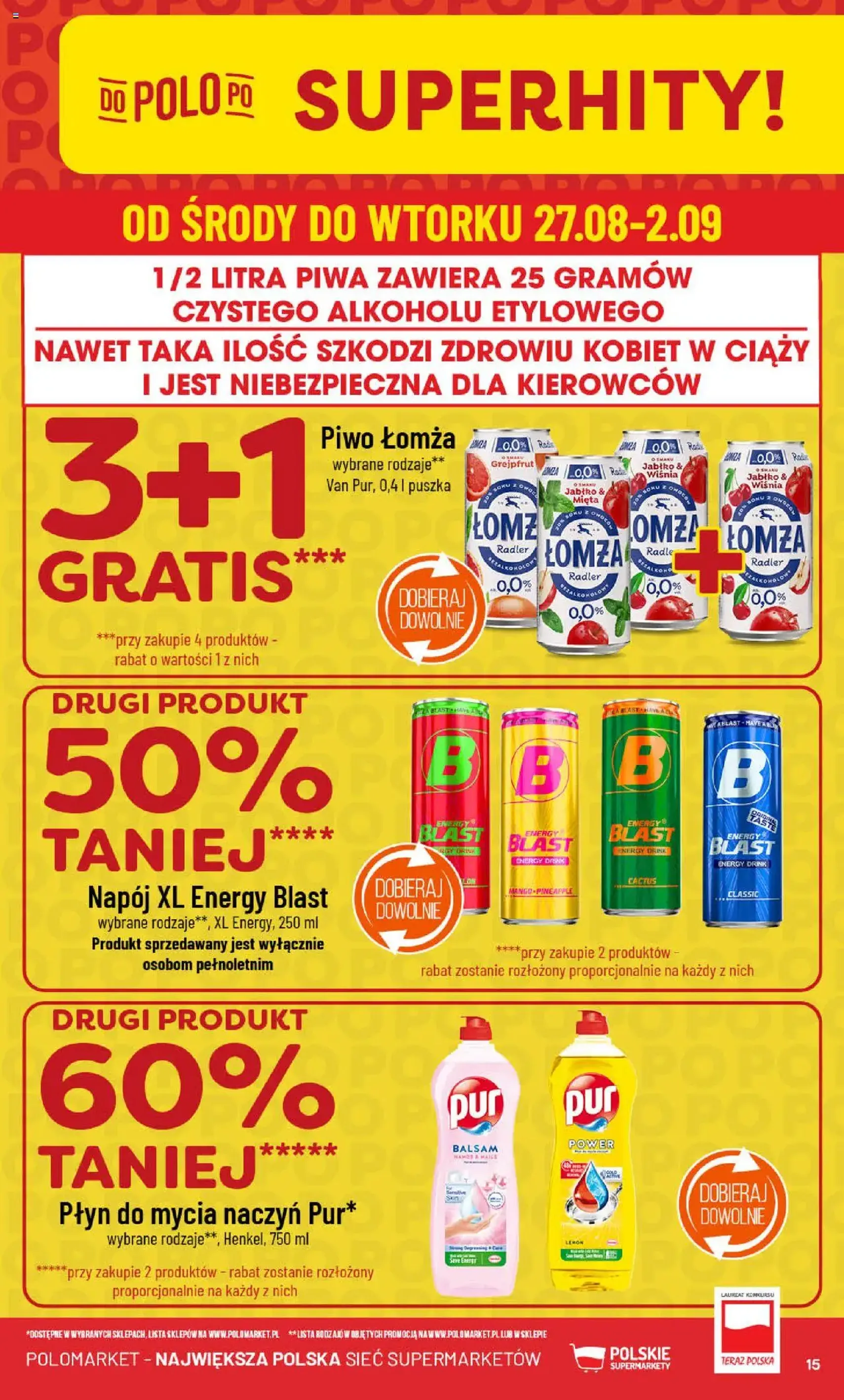 POLOmarket Gazetka - ważny gazetka od 27.08.2025 strona 15 z 78 POLOmarket Gazetka - ważny gazetka od 27.08.2025 strona 15 z 78