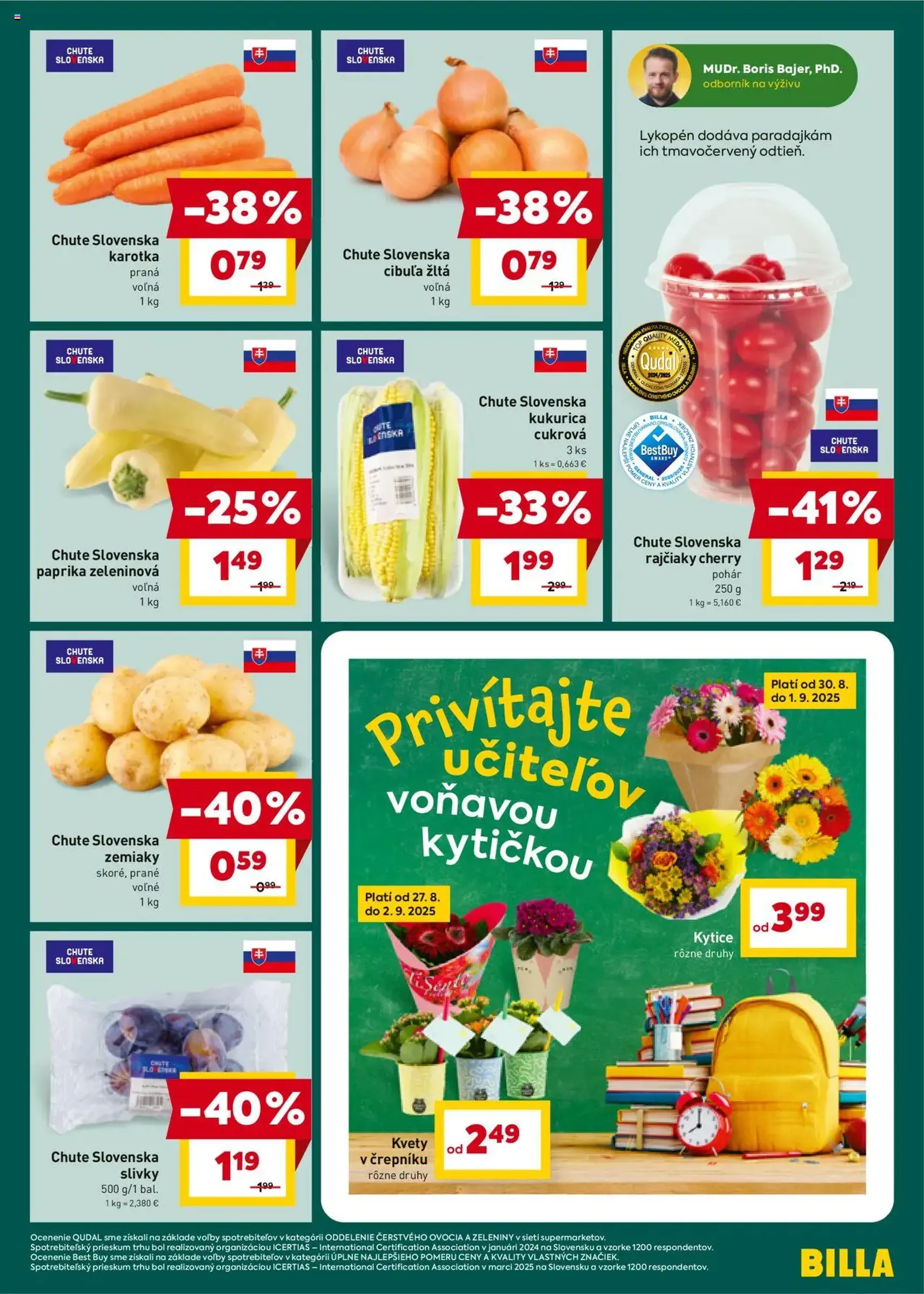 Billa leták - platný leták od 27.08.2025 strana 3 z 20