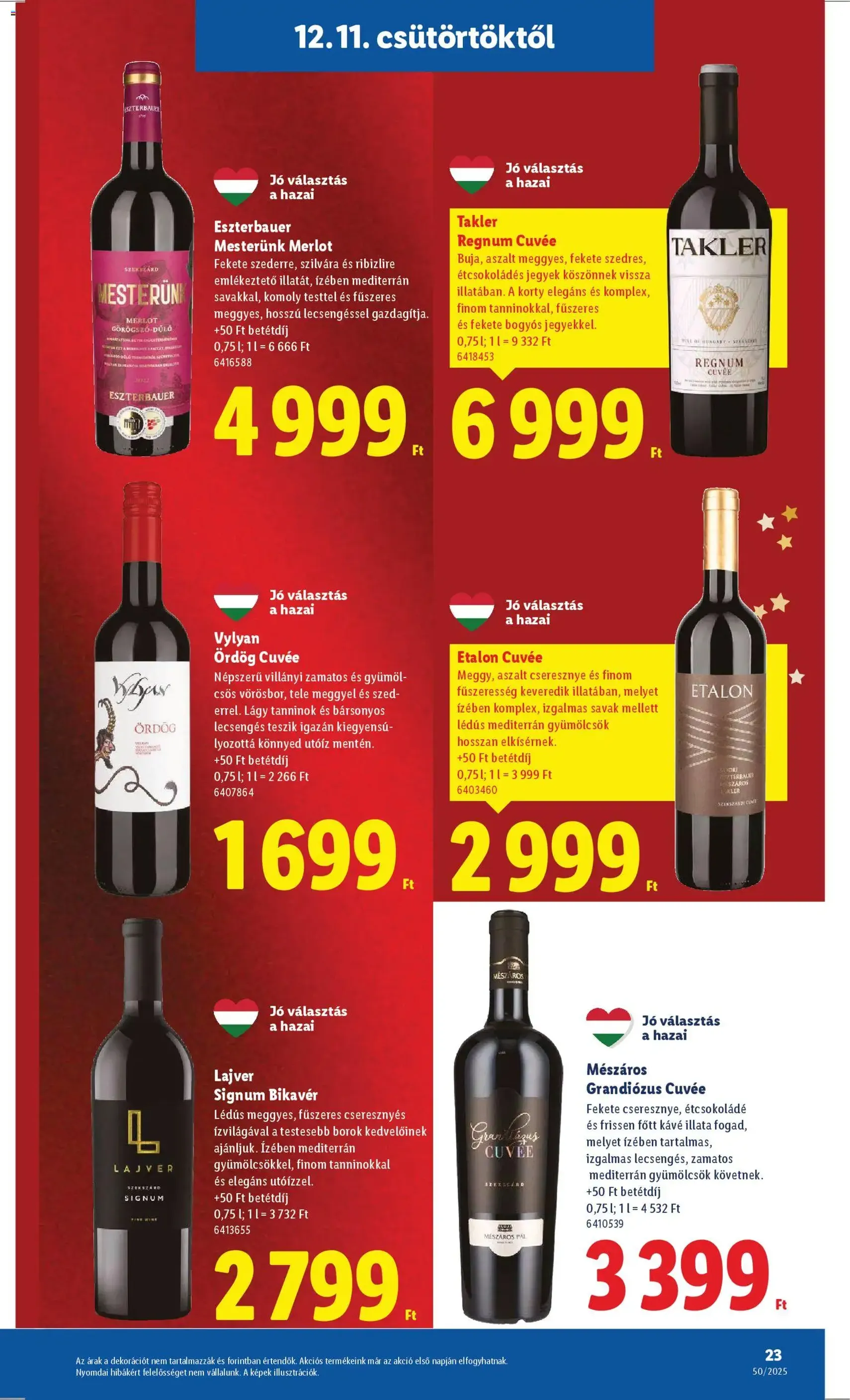 Lidl Akciós újság - 2025.12.11. érvényes szórólap 23 oldal 66 oldalból